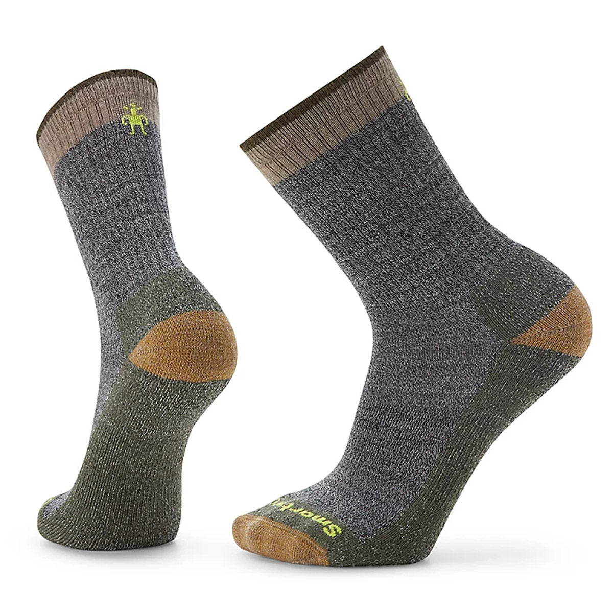 Men's Everyday Rollinsville Crew Socks - Soft Cotton Comfort Socks for Daily Wear - Perfect for Work, Hiking & Casual Outfits