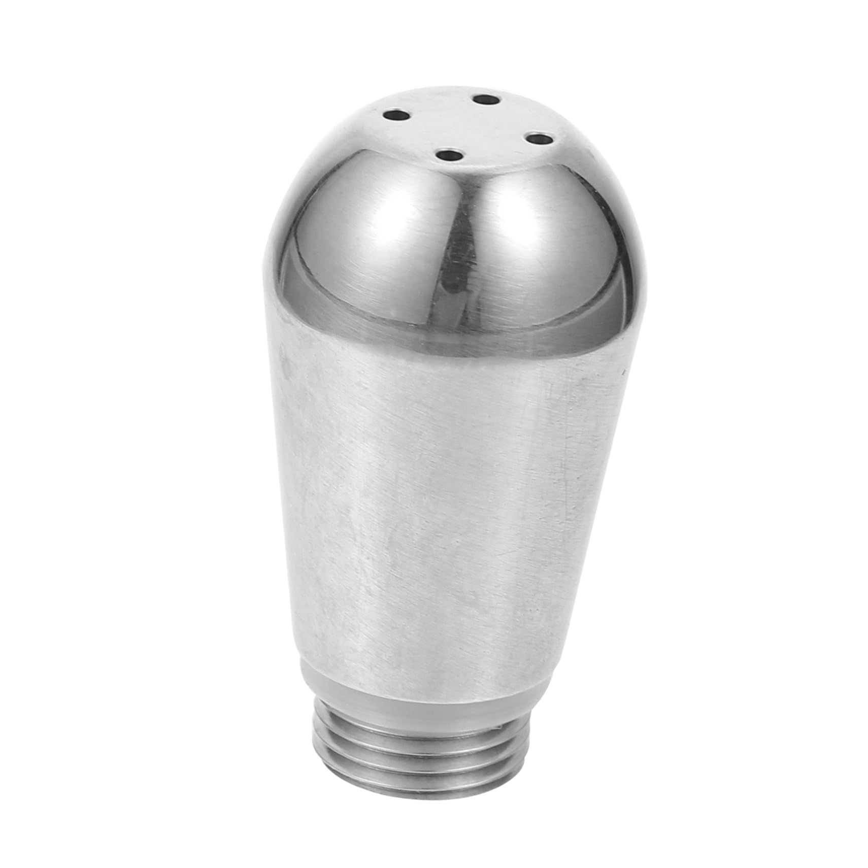 Hemoton 1Pc Reusable Stainless Steel Coffee Machine Steam Nozzle - 4 Hole Espresso Foam Maker Spout Replacement Part for Coffee Makers | Perfect for Home Baristas & Cafe Use