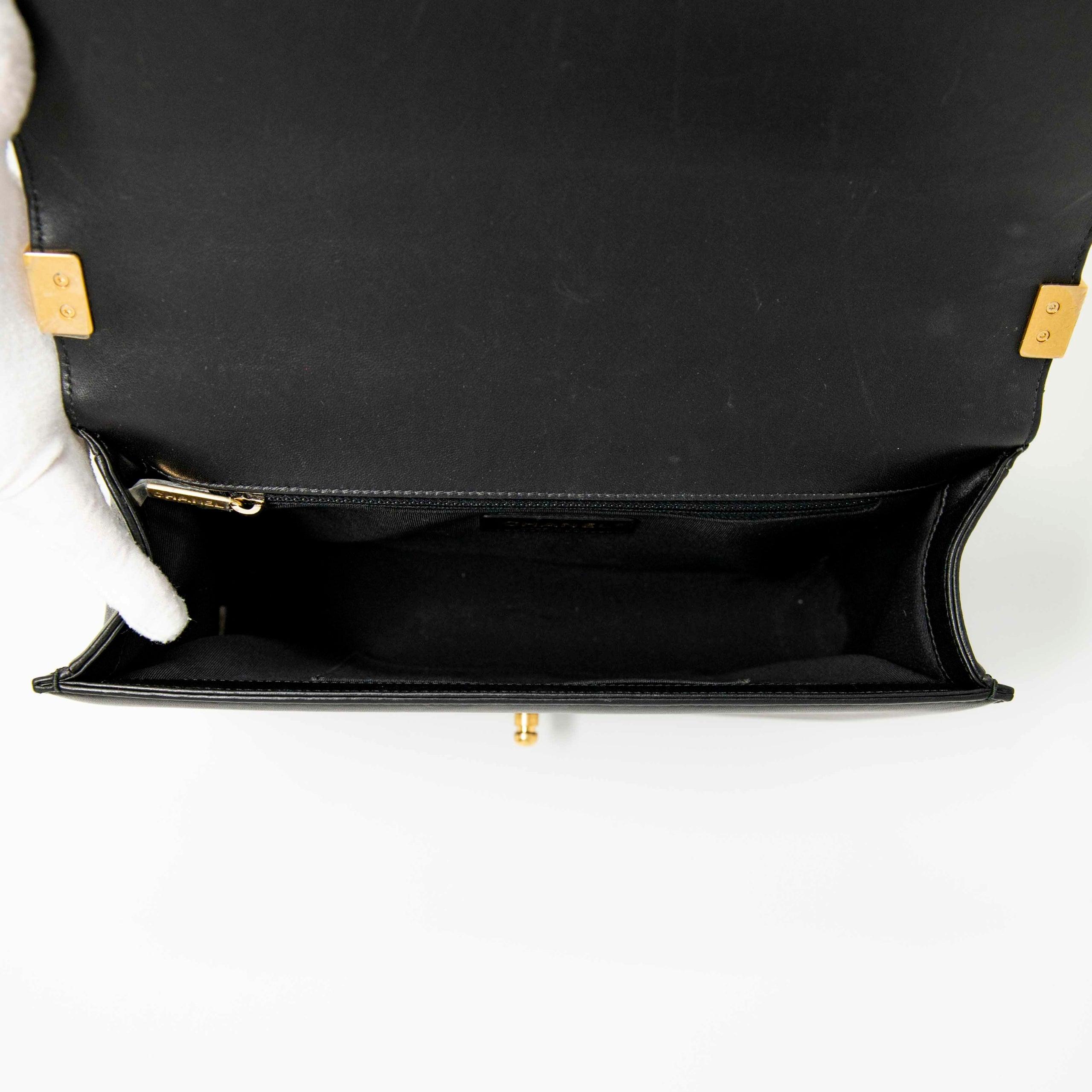 Chanel Black Large Boy Bag - Luxury Designer Handbag for Women | Perfect for Evening Parties, Work & Special Occasions