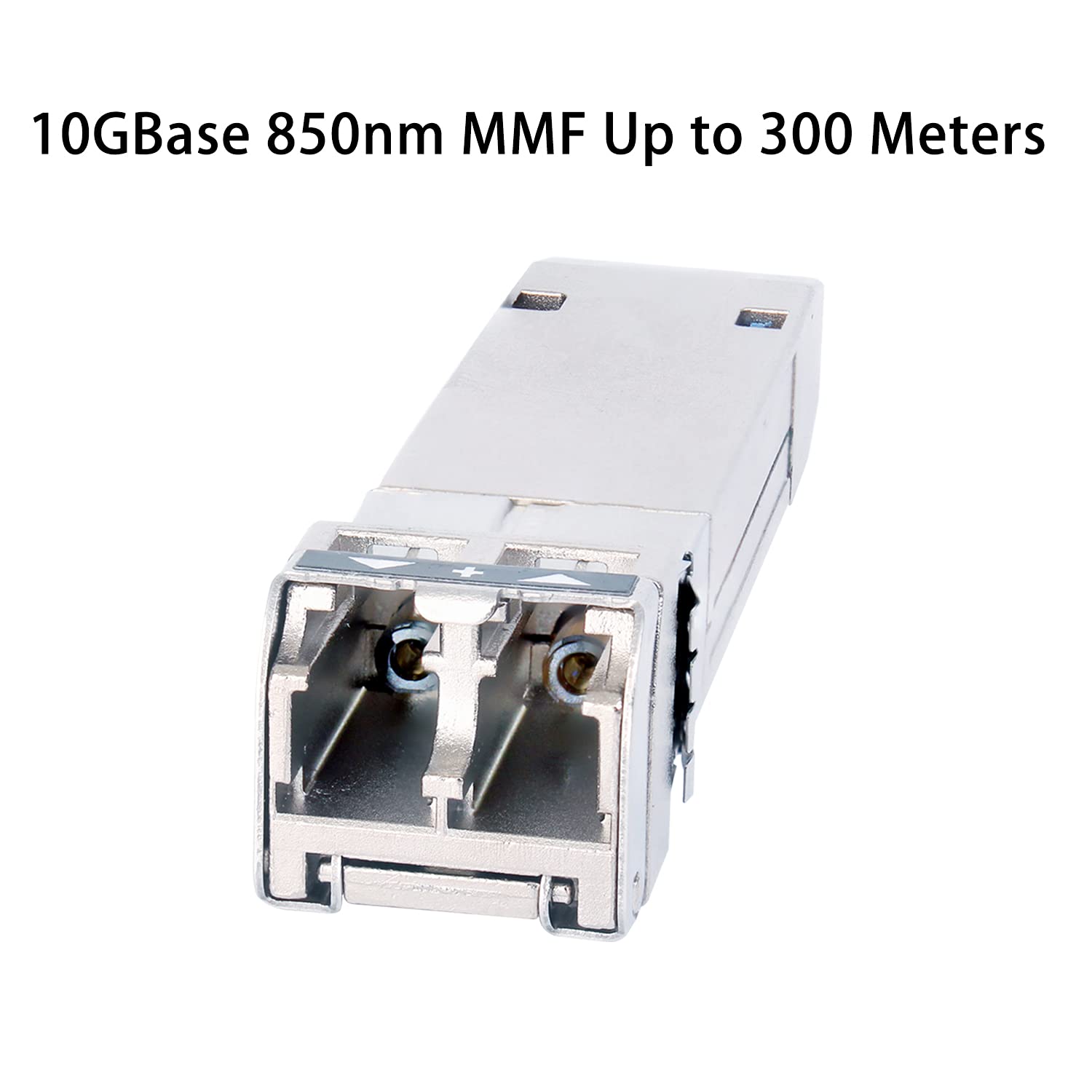 10-Pack 10GBase-SR SFP+ Transceiver Modules - 10G 850nm Multi-Mode LC Fiber Optic (MMF) up to 300m - Compatible with Cisco SFP-10G-SR, Meraki MA-SFP-10GB-SR, Ubiquiti UF-MM-10G, MikroTik, Netgear, D-Link - Ideal for Data Centers, Enterprise Networks & High-Speed Server Connections