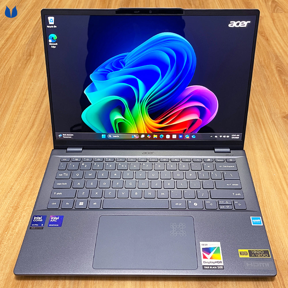 Acer Swift 14 AI Copilot+ Laptop - Ultra 5 226V Processor, 16GB RAM, 512GB SSD, 14-inch OLED Display - Perfect for Business, Travel & Creative Work