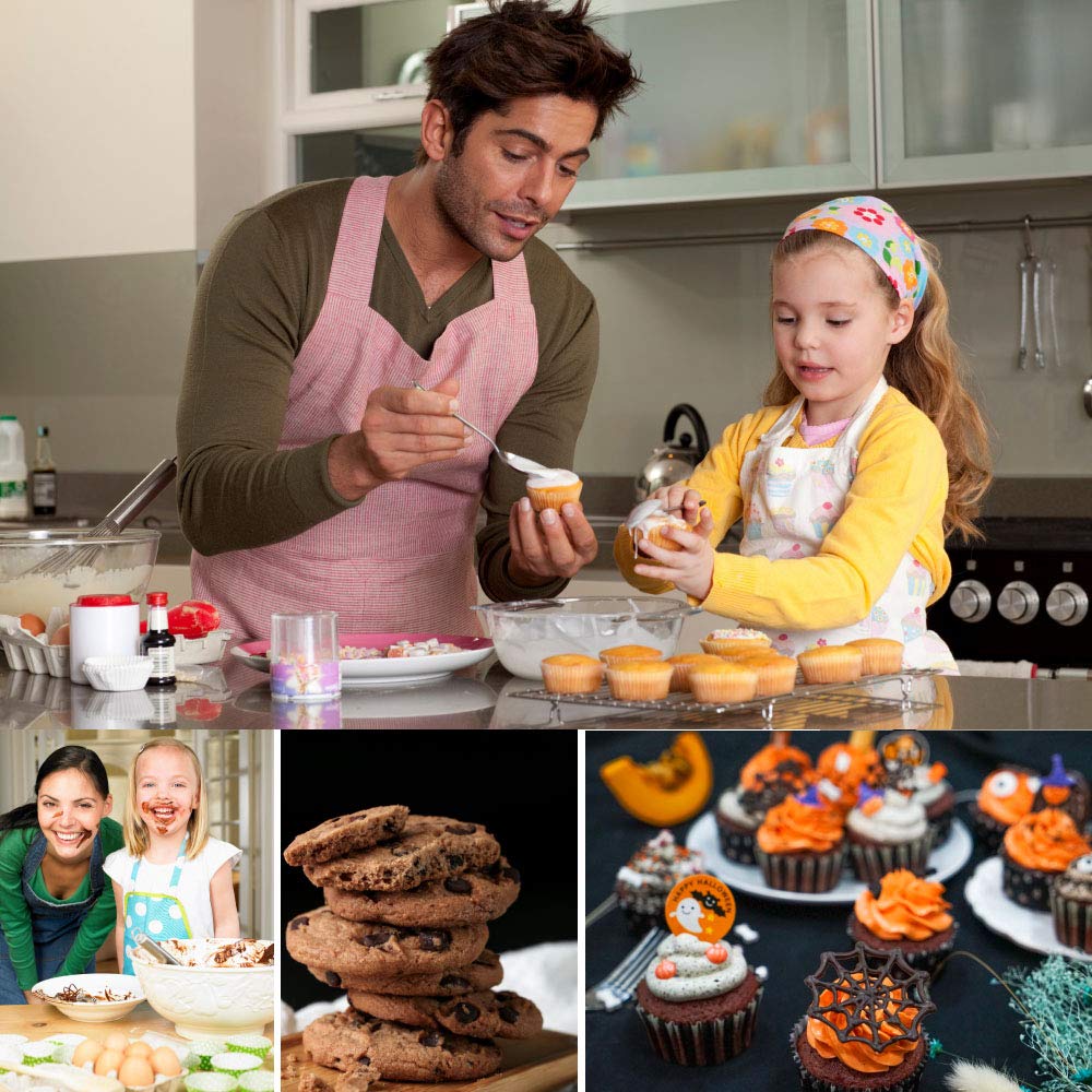 4 Tbsp Cookie Scoop - #16 Stainless Steel Cookie Dough Scoop with Spring-Loaded Mechanism (60ml/2oz) - Perfect for Baking Cookies, Muffins, Cupcakes & Ice Cream - Ergonomic Non-Slip Grip for Comfortable Use in Home Kitchens & Bakeries