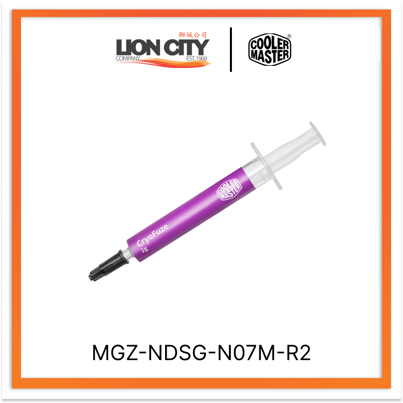 Cooler Master MGZ NDSG N07M R2 CM Cryofuze Thermal Grease Paste - High Performance CPU/GPU Thermal Compound for PC Cooling, Laptops, and Gaming Rigs - Perfect for Overclocking and Heat Dissipation
