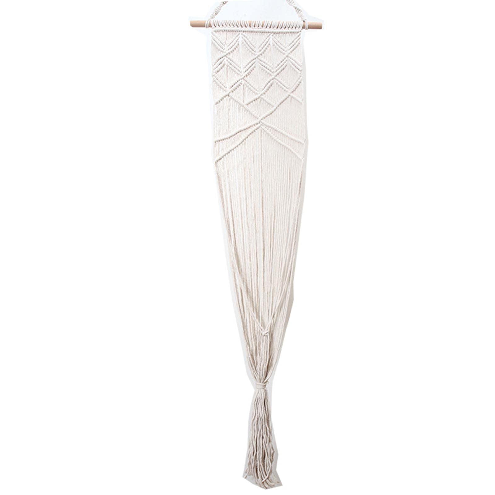 Haokaini Cat Hammock - Macrame Pet Swing Chair & Hanging Basket for Indoor/Outdoor Use - Cozy Wall-Mounted Cat Bed for Garden, Balcony or Living Room Decoration
