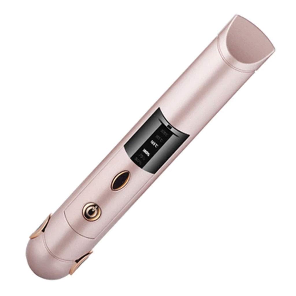 Portable Cordless Hair Straightener - Mini USB Rechargeable Flat Iron with Ceramic Plates for Travel, Home & Salon Use | Perfect for Styling On-The-Go & Quick Touch-Ups
