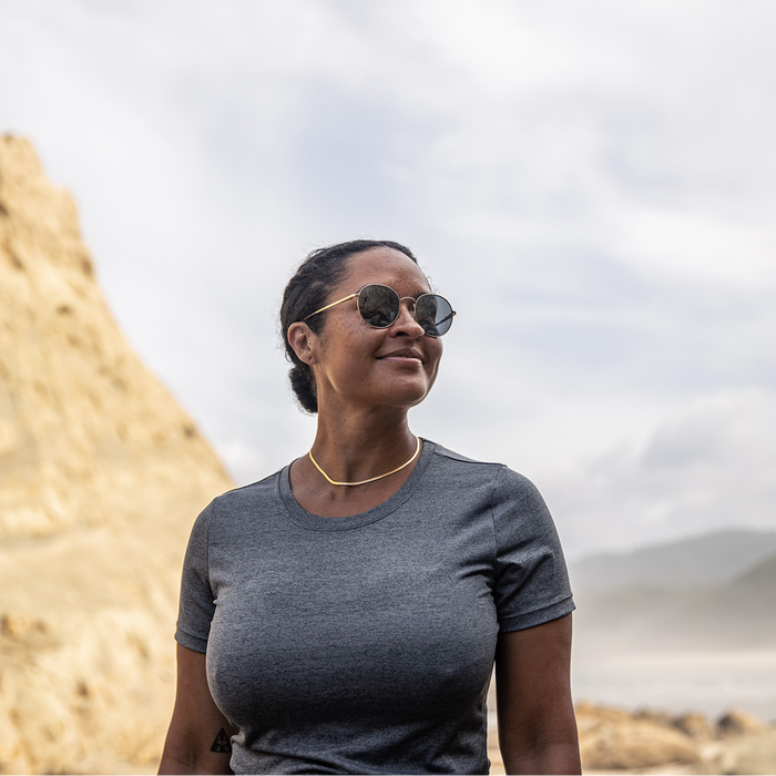 Bridge City Gold & Polarized Brown Lens Sunglasses - UV Protection, Stylish & Comfortable for Outdoor Activities, Driving, and Travel
