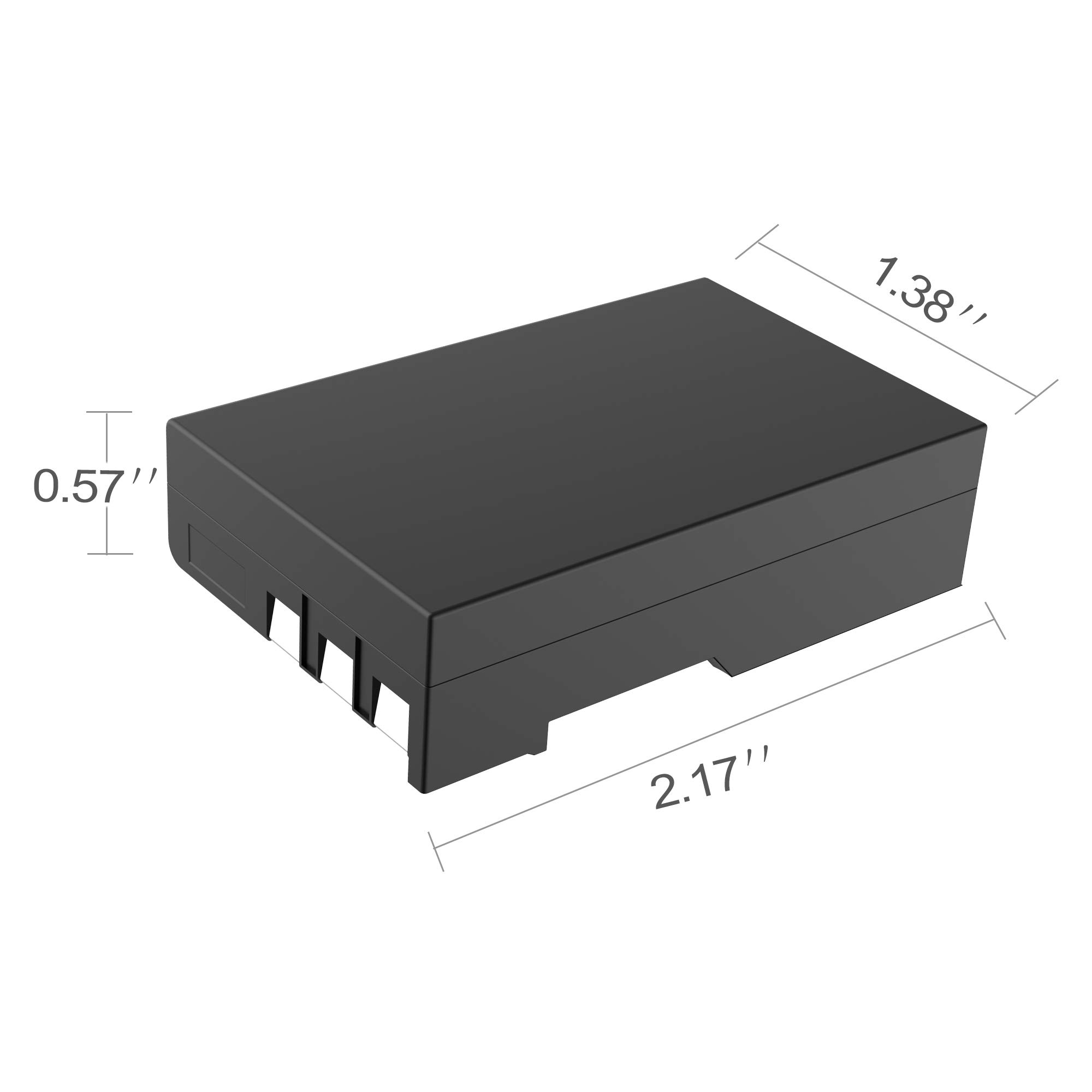 LP EN-EL9/EN-EL9a Replacement Battery 2000mAh - Compatible with Nikon D40/D40X/D60/D3000/D5000 Digital Cameras & MH-23 Charger - High Capacity Camera Battery for Travel Photography & Professional Shooting