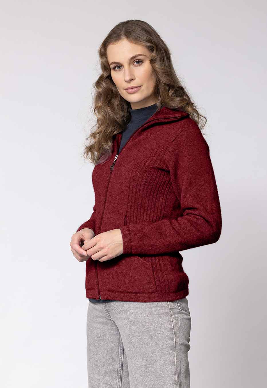 Women's Merino Possum Jacket - Warm Winter Coat for Outdoor Activities, Hiking & Travel | Soft & Lightweight Wool Blend for Cold Weather