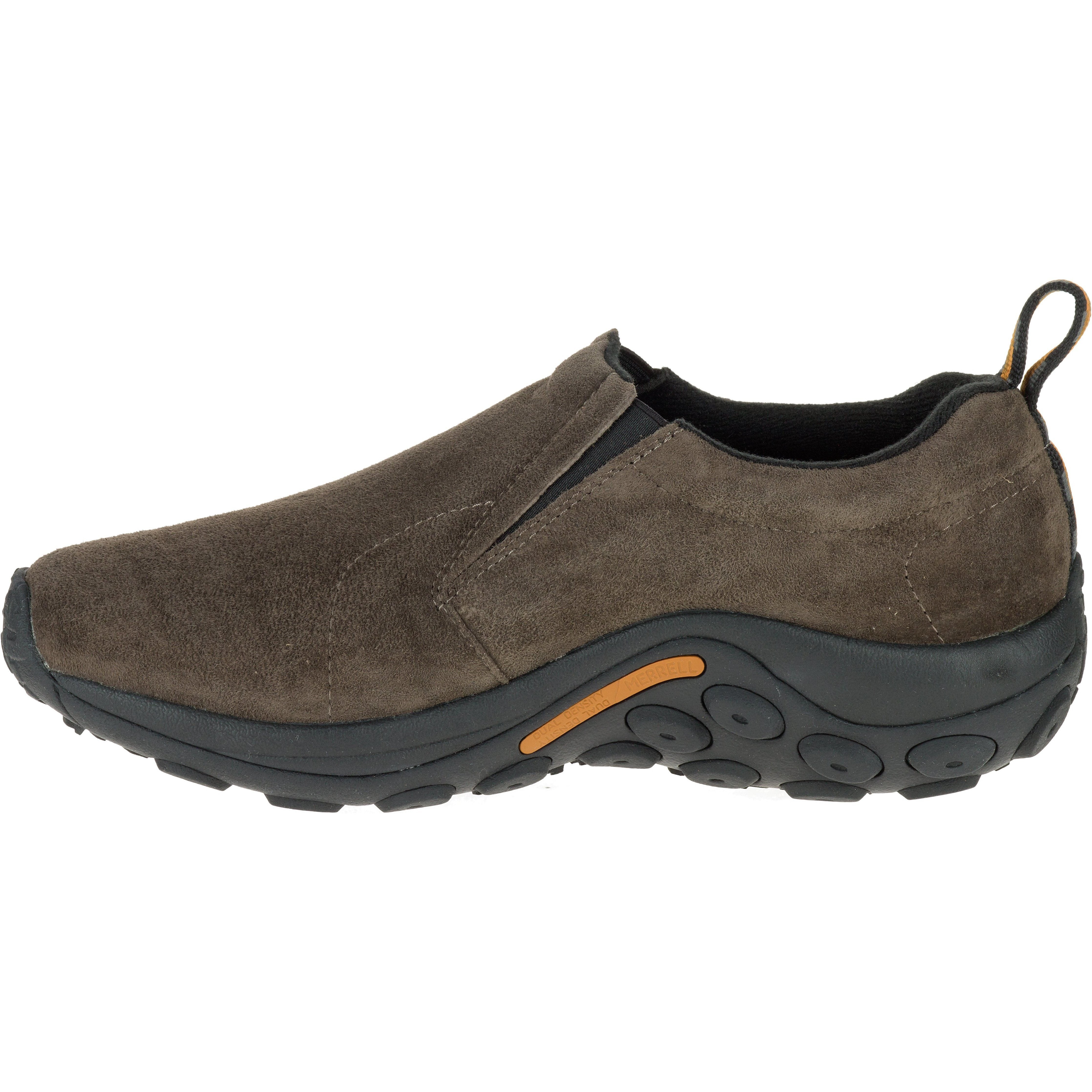 **Merrell Jungle Moc Men's Slip-On Shoes - Gunsmoke Wide Width for Outdoor, Hiking & Casual Wear**