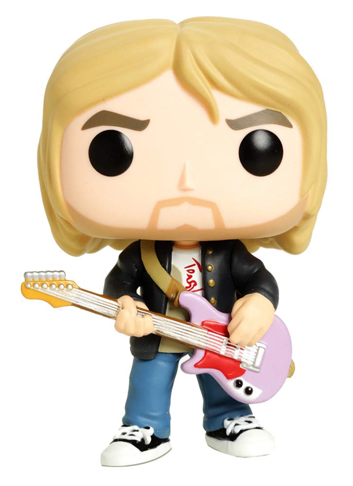 Funko Pop! Rocks: Kurt Cobain Nirvana - MTV Live and Loud 1993 Limited Edition Vinyl Figure #66 - Hot Topic Exclusive - Perfect for Music Fans & Collectors, Great Gift for Nirvana Lovers, Display for Home or Office Decor