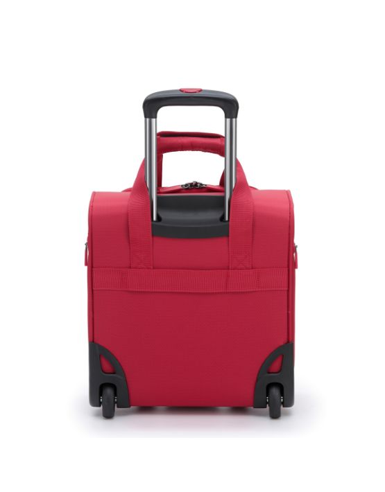 Tosca AIR5055 Underseat Trolley Carry-On Luggage - Compact Red Cabin Suitcase for Air Travel | Perfect for Business Trips & Weekend Getaways