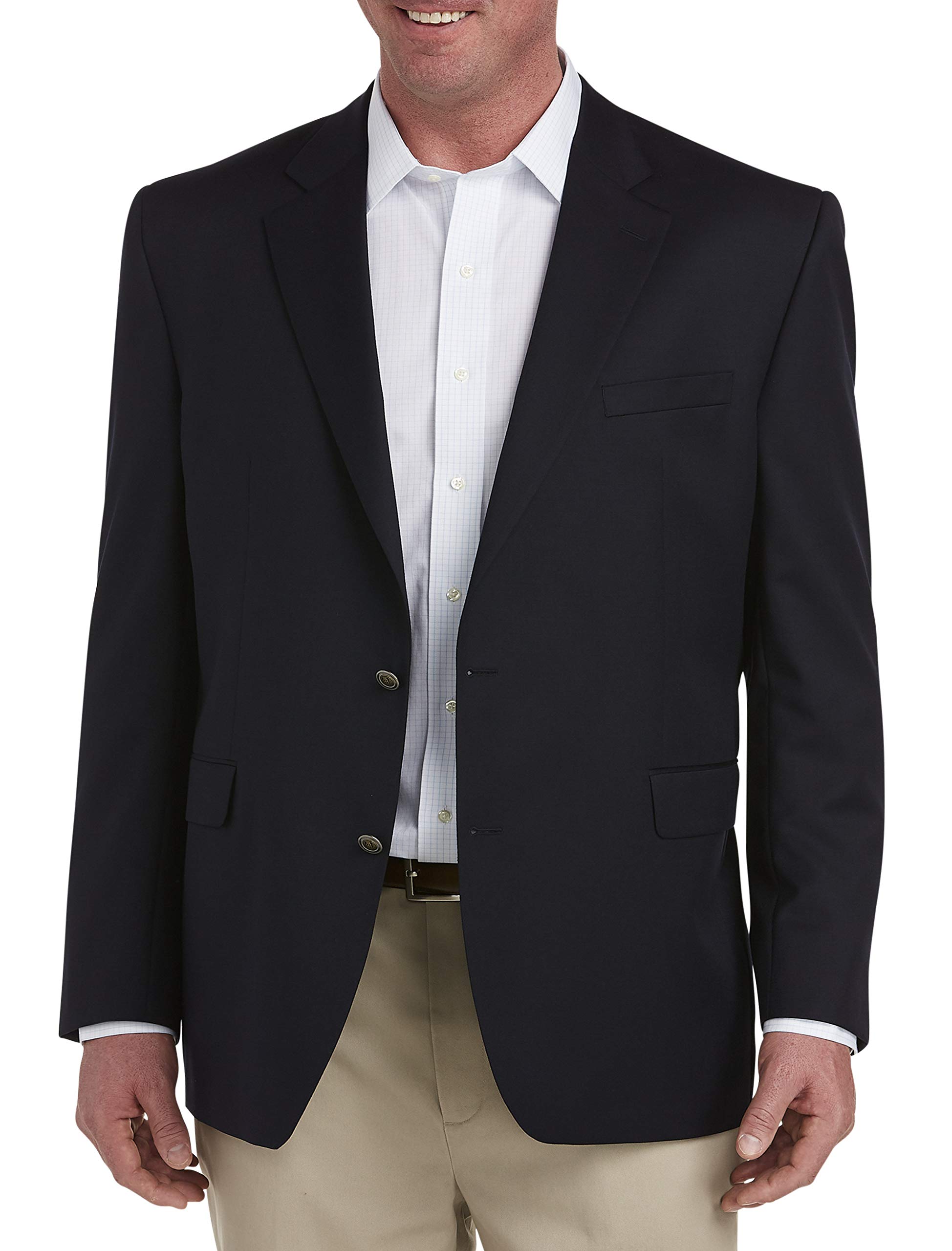 Jack Victor Big and Tall Classic Men's Suit - Premium Formal Wear for Business, Weddings & Special Occasions | Comfortable & Stylish Plus Size Suits for Tall Men