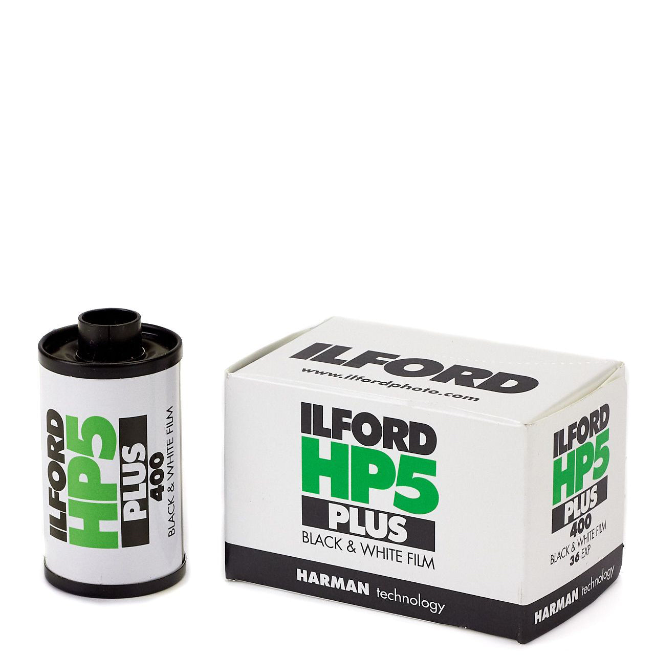 Ilford Professional HP5+ 400 Black and White Negative Film - 35mm Roll Film, 36 Exposures - Perfect for Street Photography, Low Light & Artistic Shots
