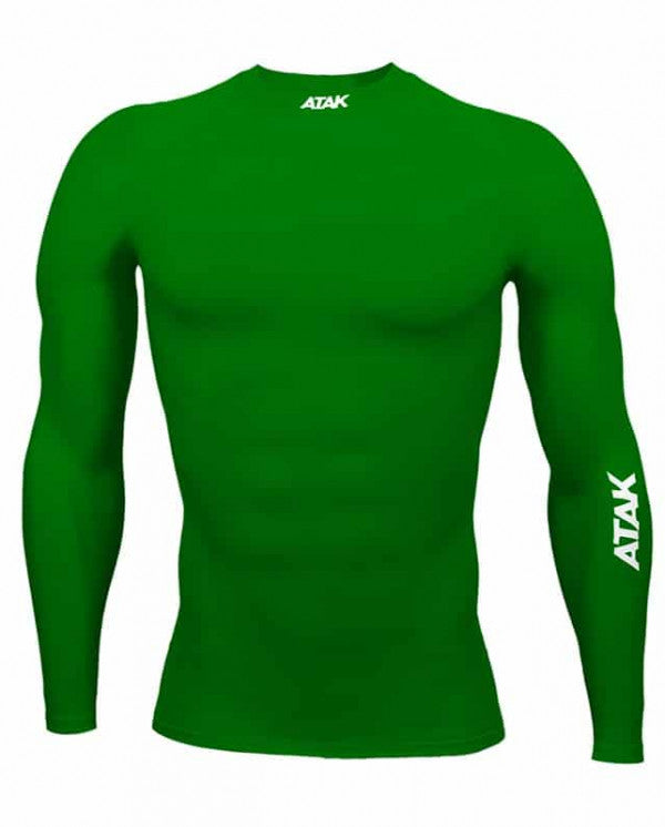 ATAK Compression Shirt for Men - Long Sleeve Workout & Athletic Performance Top - Gym, Running & Sports Apparel