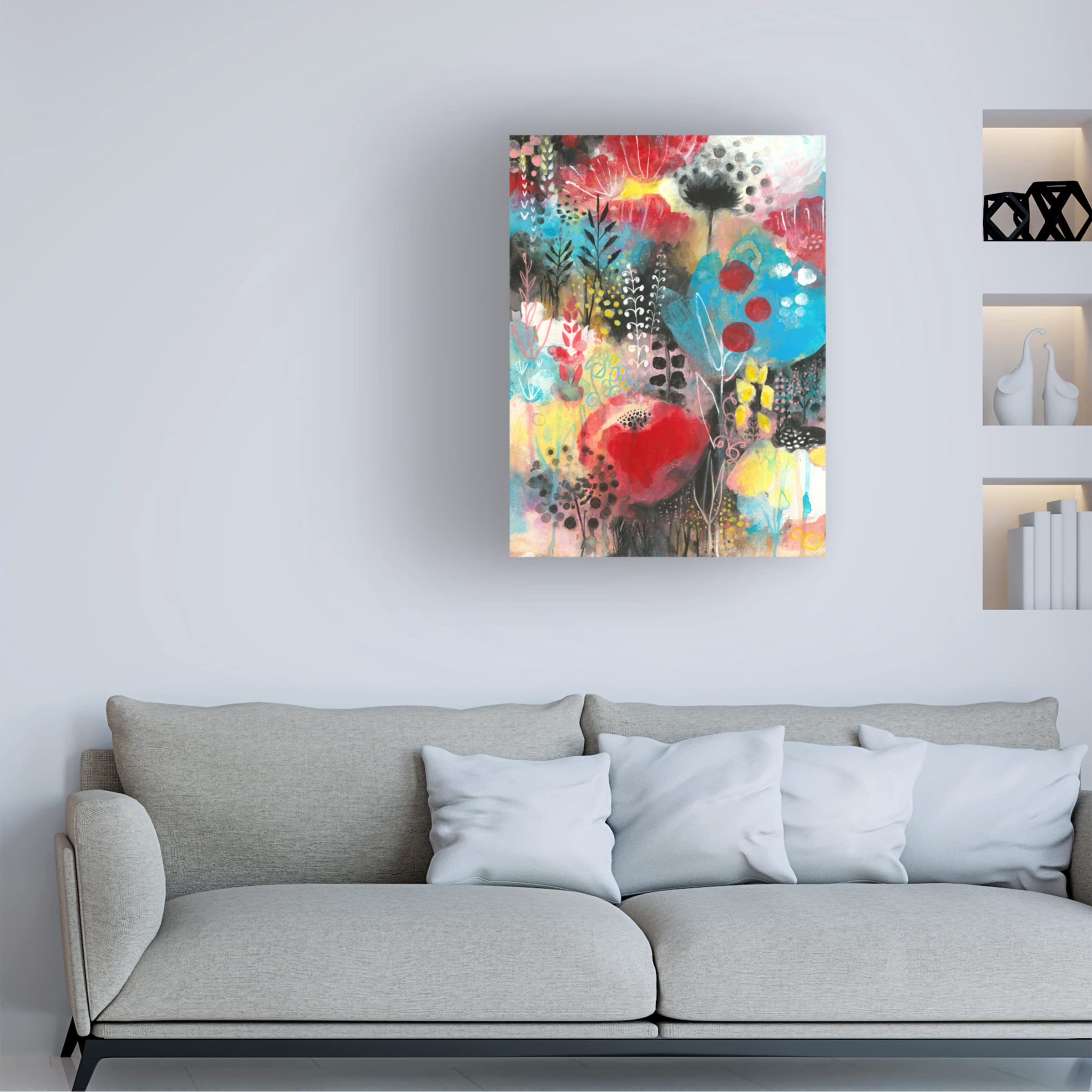 Trademark Fine Art 'Alive' Canvas Print by Corina Capri - Modern Wall Decor for Living Room, Bedroom & Office