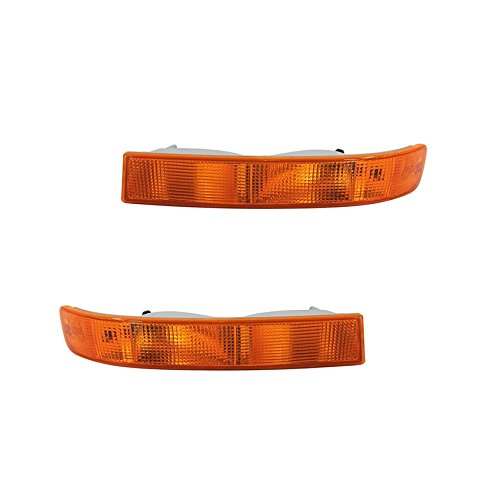 RAREELECTRICAL New Pair of Side Marker Lights Compatible with Chevrolet Express 4500 22940754 22940755 GM2521188 GM2520188 - Replacement Safety Lights for Trucks & Vans - Perfect for Night Driving and Enhanced Vehicle Visibility