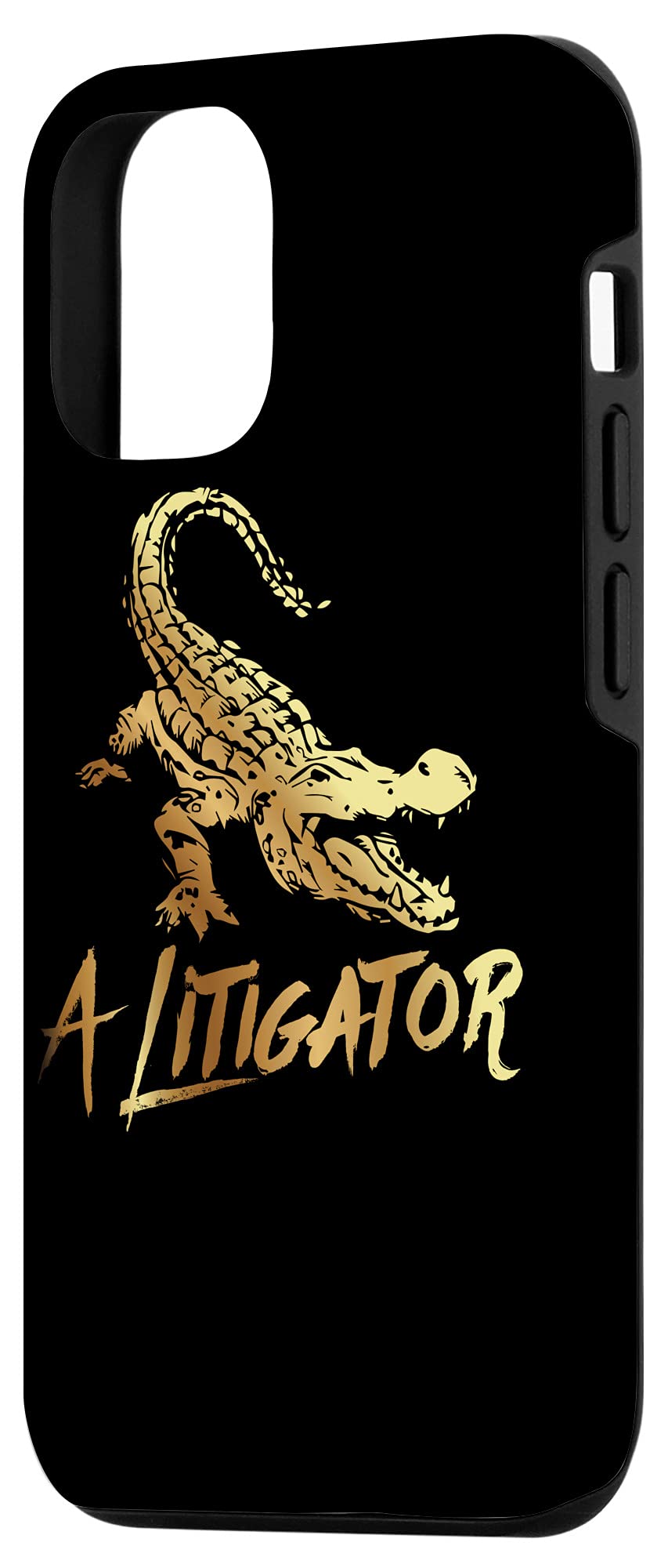 iPhone 12/12 Pro Case - Funny Lawyer Attorney Legal Design - Durable Protective Cover for Courtroom, Office & Daily Use