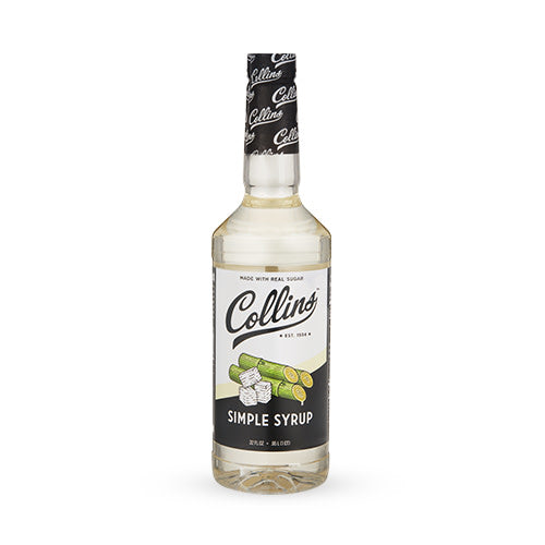 Premium Simple Syrup 32 oz - Pure Cane Sugar Syrup for Cocktails, Coffee, Tea & Baking - Perfect for Bartenders, Baristas & Home Chefs