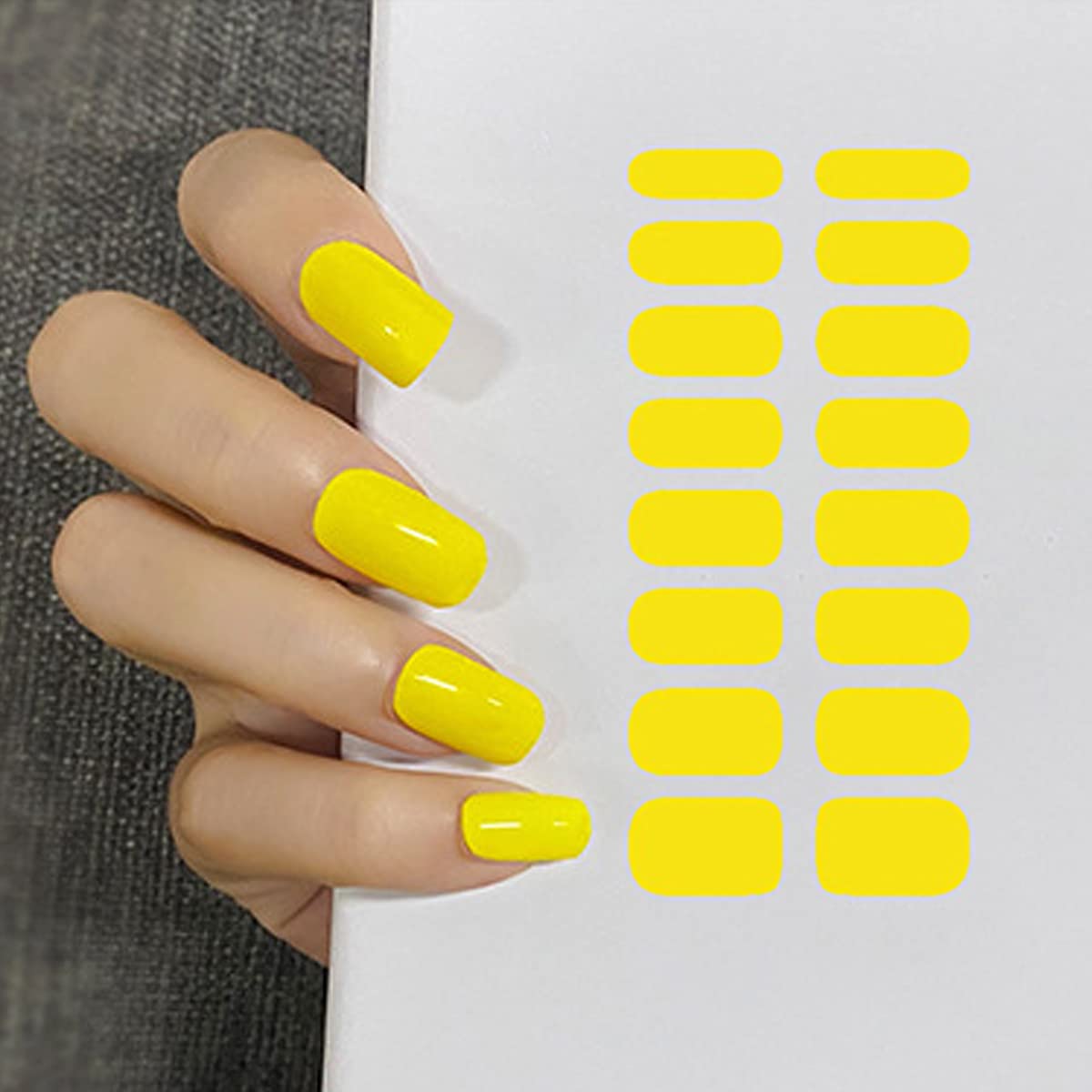 12 Sheets Solid Color Nail Polish Strips - Self-Adhesive Nail Art Stickers for Women & Girls | Full Wraps Manicure Decals in Pure Colors | Perfect for Parties, Weddings, Daily Nail Care & DIY Home Manicures