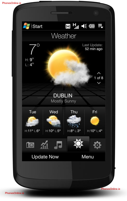 HTC Touch HD Unlocked Smartphone - 3.8