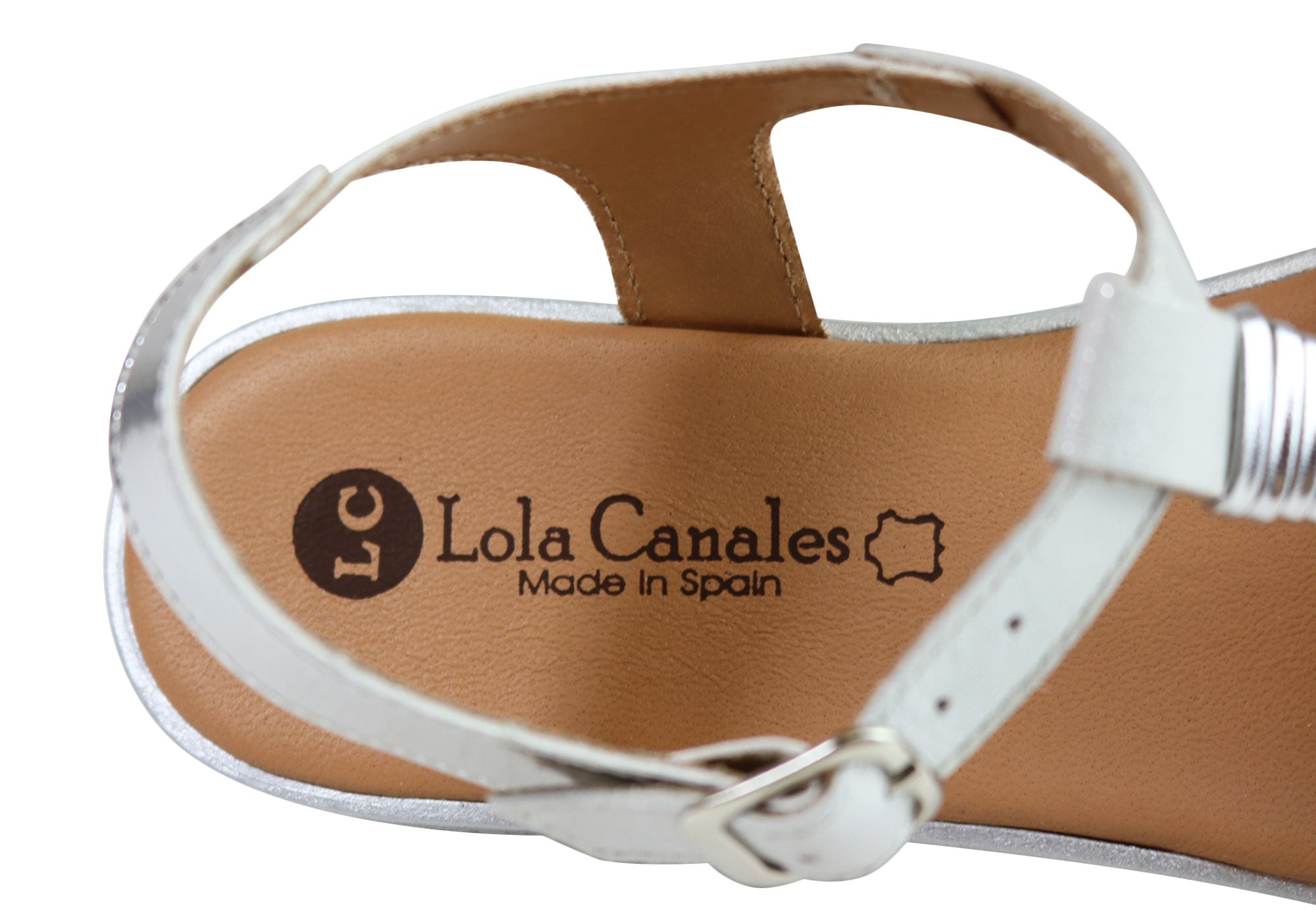 Lola Canales Gina Women's Comfortable Leather Sandals - Handmade in Spain - Perfect for Summer, Beach & Casual Outings