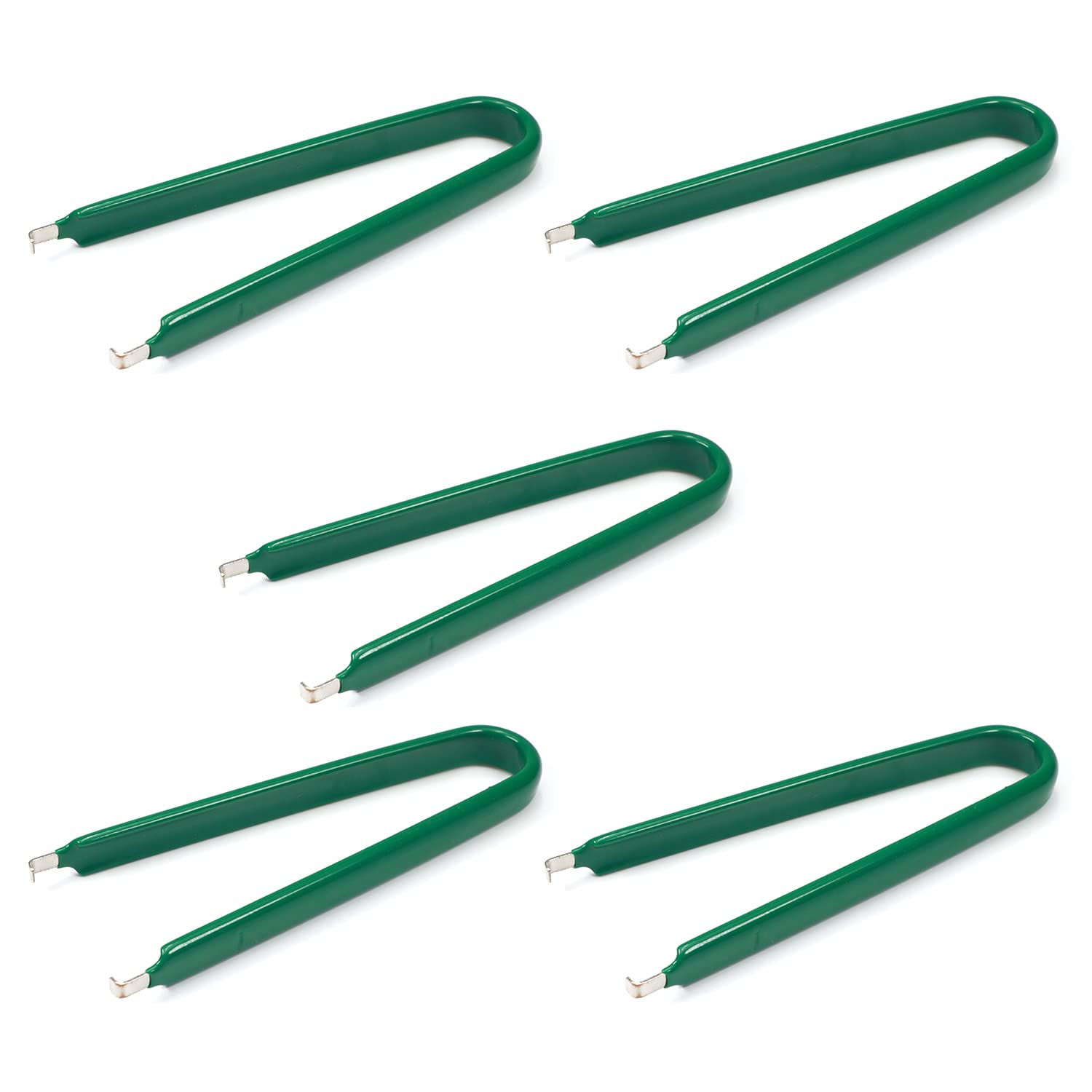 Anti-Static IC Chip Puller Tool - 5Pcs Green Switch & Keycap Extractor for Mechanical Keyboard DIY - Perfect for Electronics Repair, PC Building, and Keyboard Maintenance