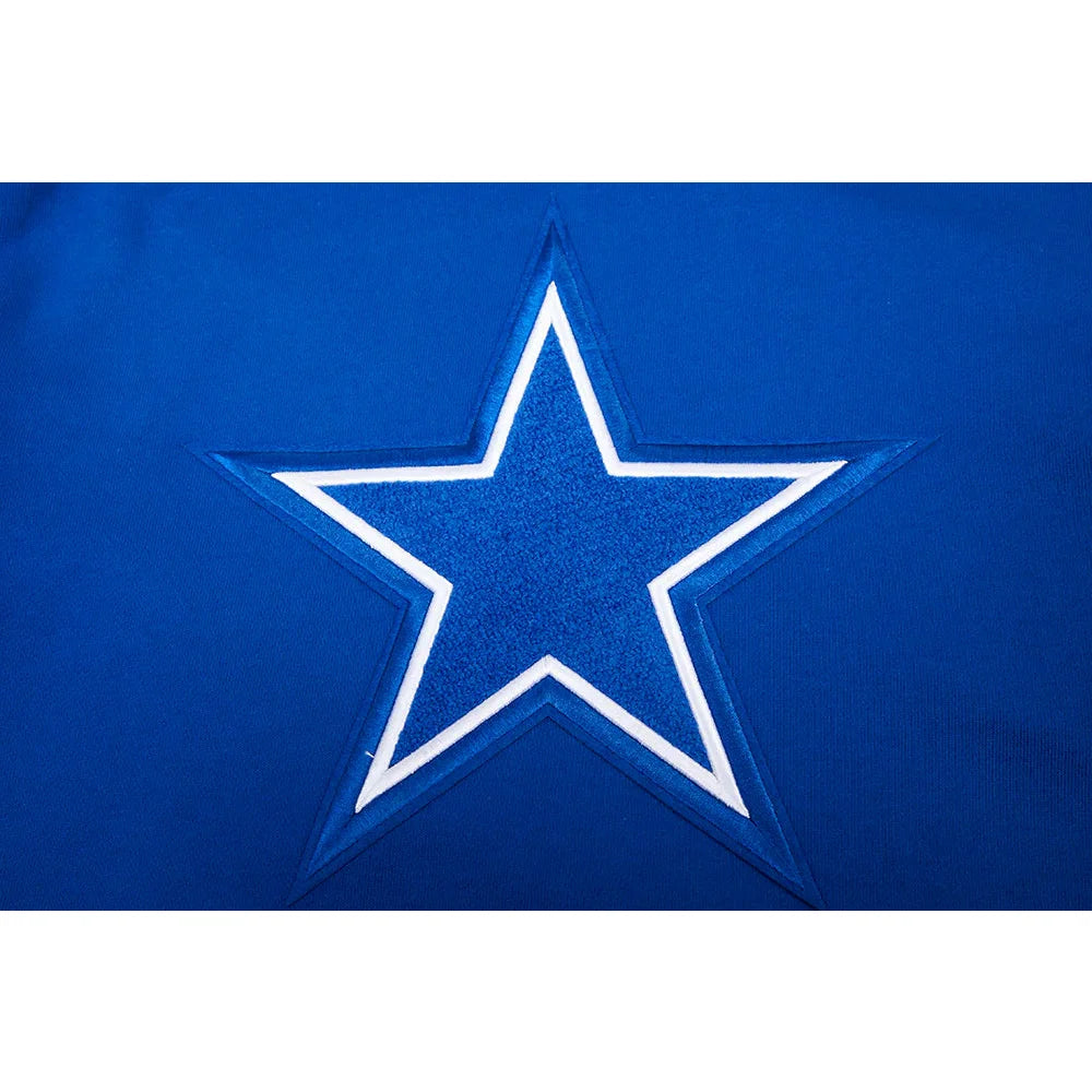 Men's Dallas Cowboys Retro Classic Hoodie - Pro Standard Blue NFL Fan Gear for Game Day & Casual Wear