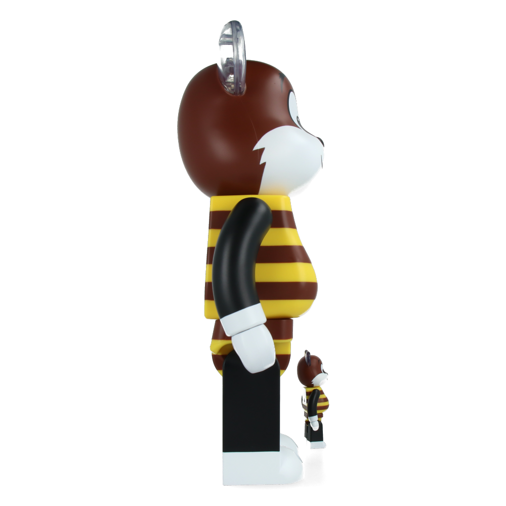400% + 100% Bearbrick Honey (Kellogg's) Collectible Toy Figures - Perfect for Display, Gift Giving, and Anime Collections