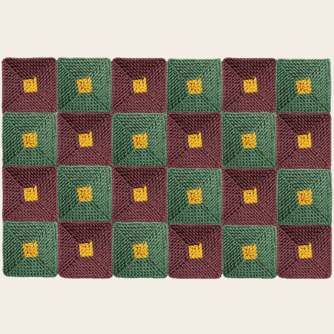 Handmade Knotted Barichara Rug - Boho Chic Area Rug for Living Room, Bedroom & Nursery - Soft & Durable Home Decor