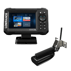 Lowrance Eagle 5 Combo Fish Finder with SplitShot Transducer & C-Map Charts - Perfect for Freshwater and Saltwater Fishing