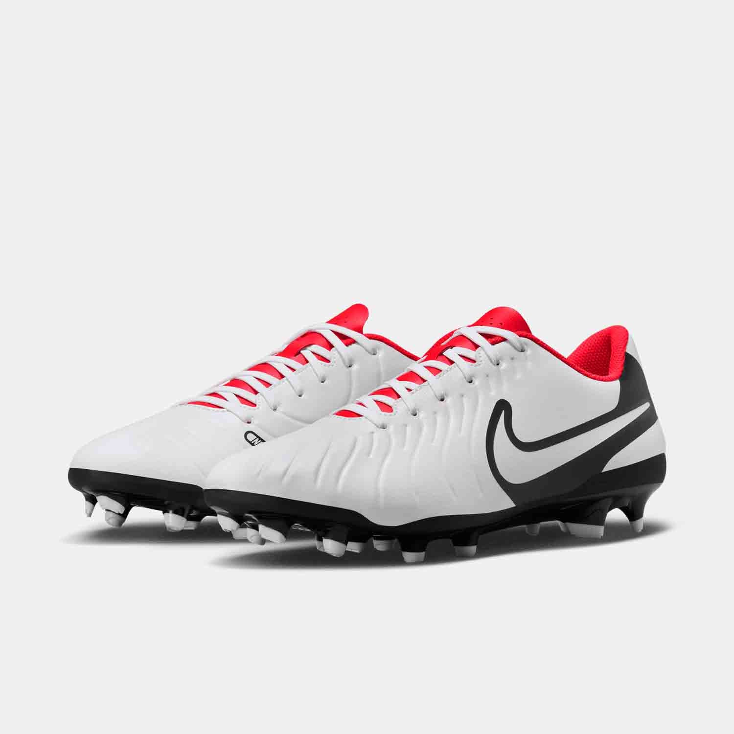 Nike Tiempo Legend 10 Club Soccer Cleats - Men's Firm Ground Football Shoes for Training & Matches | Lightweight Comfort with Premium Leather | Perfect for Turf, Grass & Outdoor Play