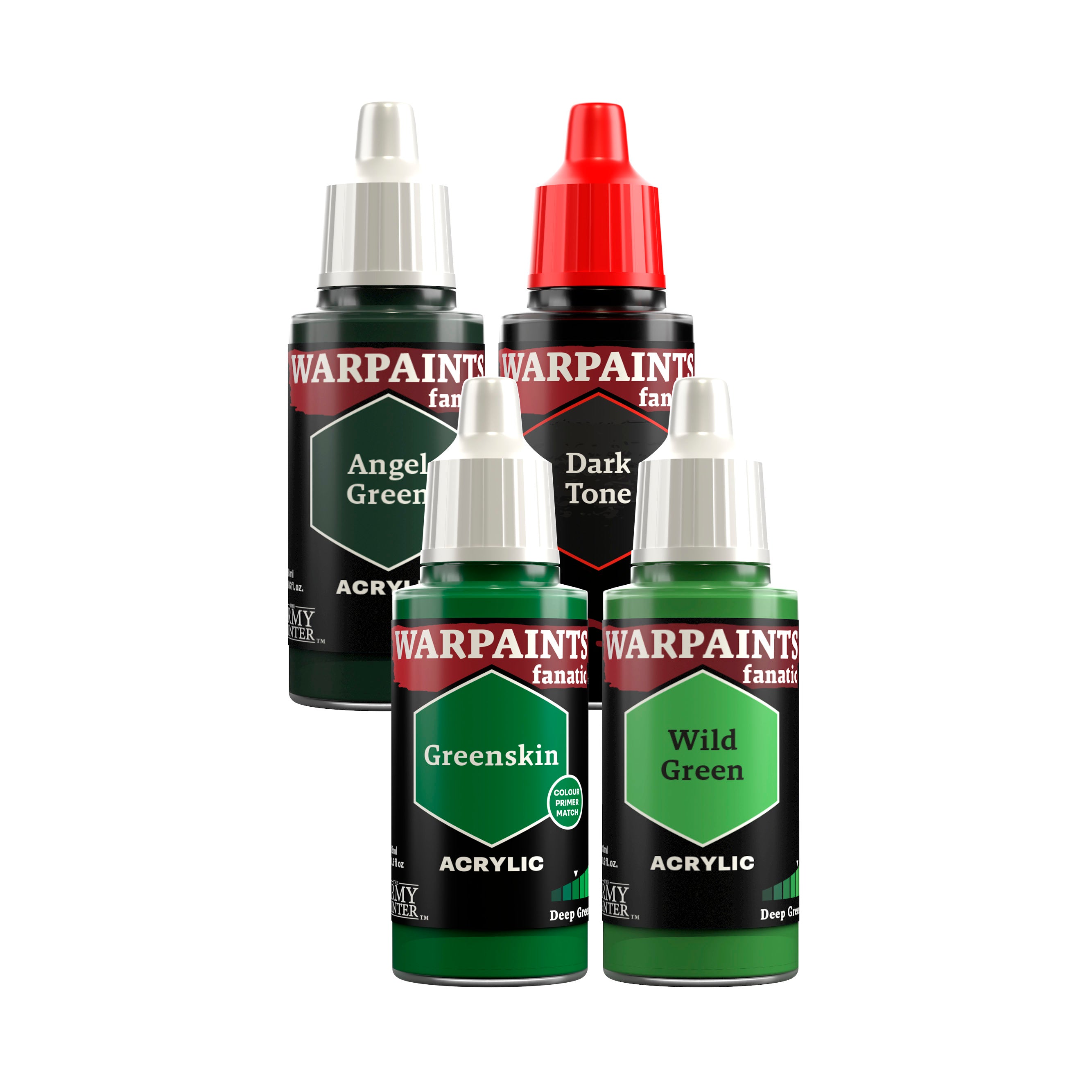 How to Paint Green - Step-by-Step Warpaints Fanatic Guide for Miniature Models & Tabletop Gaming