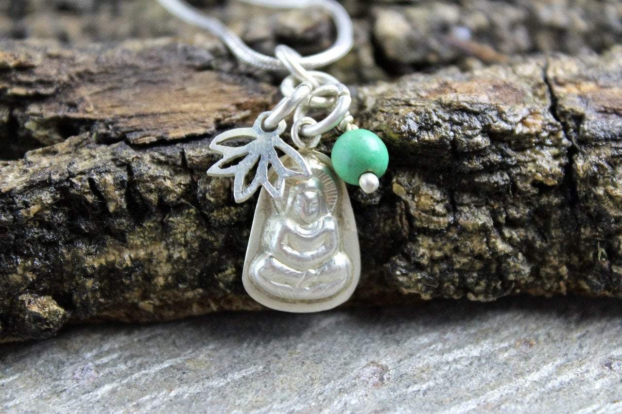 3-Piece Buddha Pendant Necklace - Spiritual Jewelry for Meditation & Yoga - Meaningful Gift for Buddhist Practitioners & Mindfulness Enthusiasts - Perfect for Daily Wear, Meditation Sessions & Spiritual Ceremonies