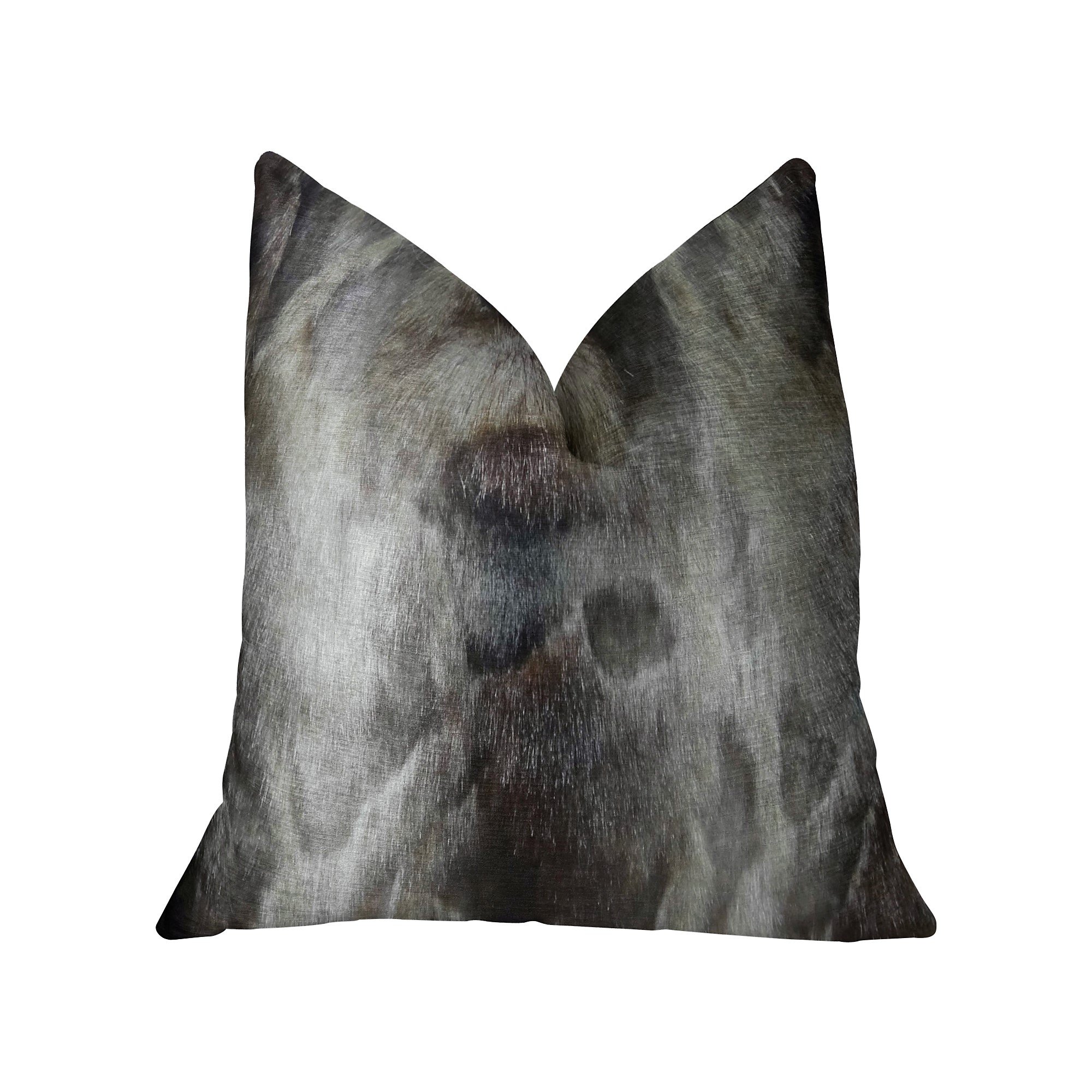 Plutus Dusty Ash Handmade Luxury Pillow - 20x20 Inch Premium Decorative Throw Pillow for Sofa, Bed & Home Decor - Soft & Stylish Cushion for Living Room, Bedroom & Office