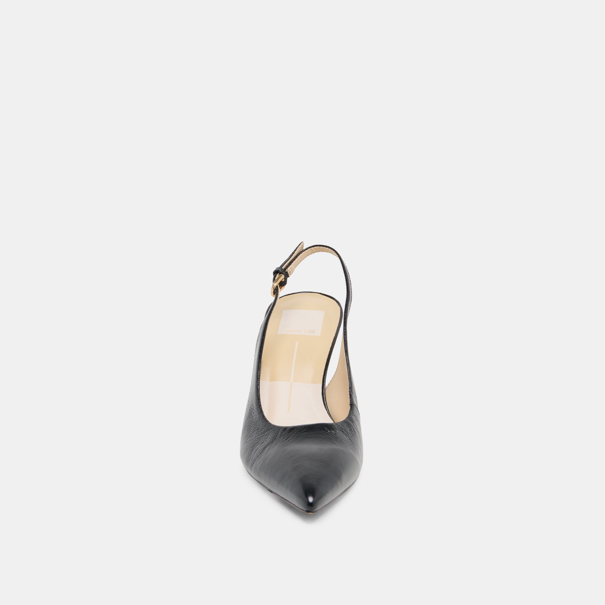 ELASI Women's Black Leather High Heels - Comfortable & Stylish Dress Shoes for Work, Party & Evening Events