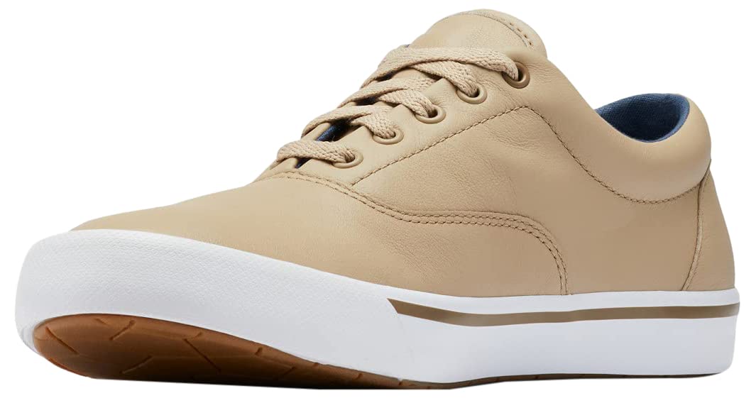 Columbia Men's Slack Tide Lace-Up Dockside PFG Boat Shoes - Comfortable Non-Slip Deck Shoes for Boating, Fishing & Outdoor Activities