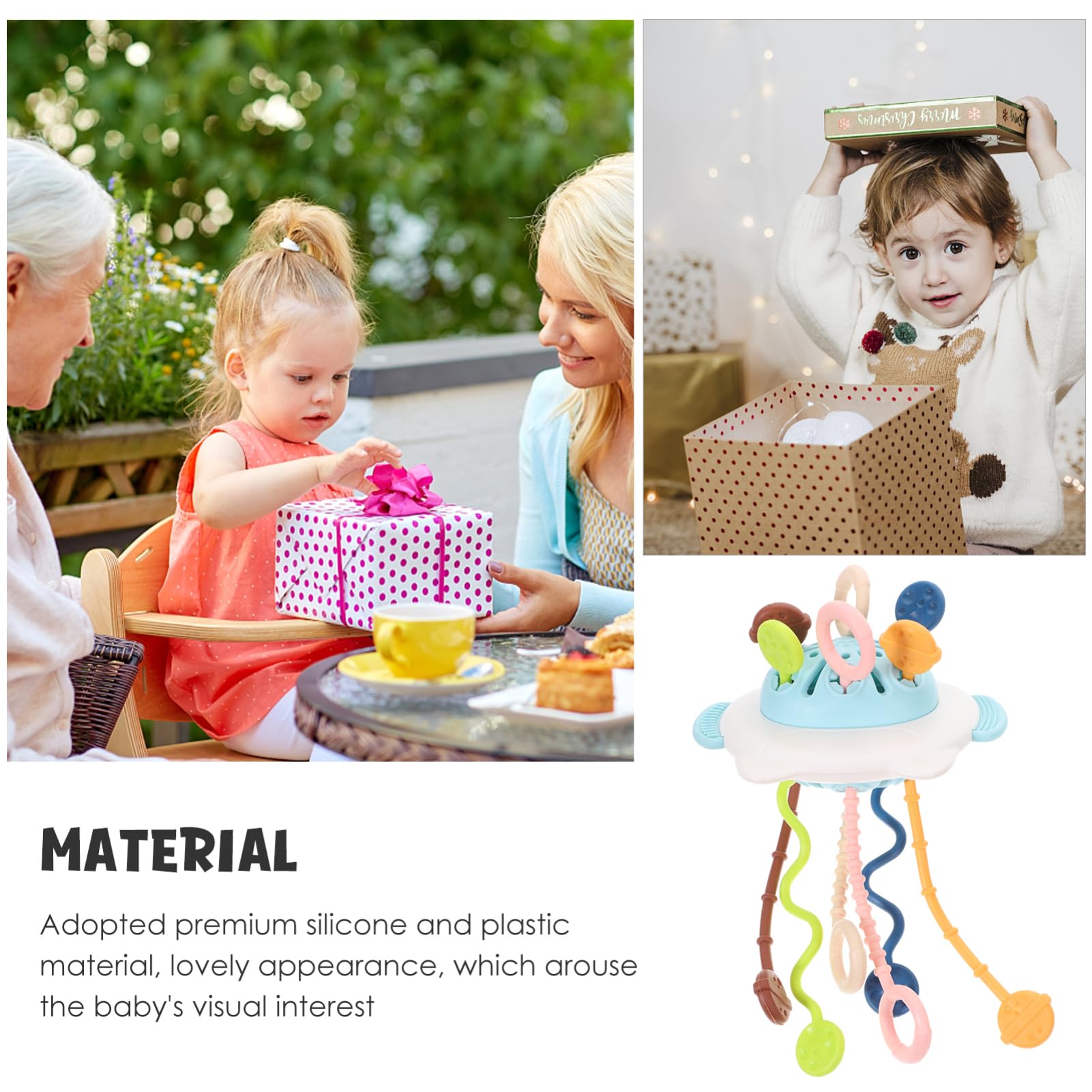 Toyvian 2-Pack Drawstring Bath Toys for Kids - Sensory & Educational Plastic Water Play Toys for Toddlers - Perfect for Bathtime Fun & Early Learning Development