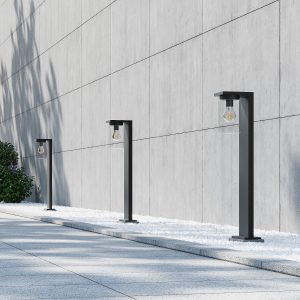 Ardila IP44 Waterproof Outdoor Post Light - Small & Medium Sizes for Patio, Garden, and Pathway Lighting