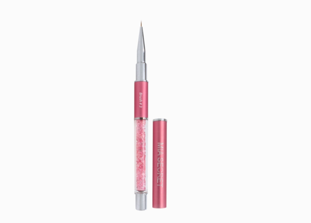 MIA SECRET ART BRUSH #3/0 - Professional Fine Detail Paint Brush for Acrylic, Watercolor & Oil Painting - Perfect for Miniature Art, Nail Art & Calligraphy