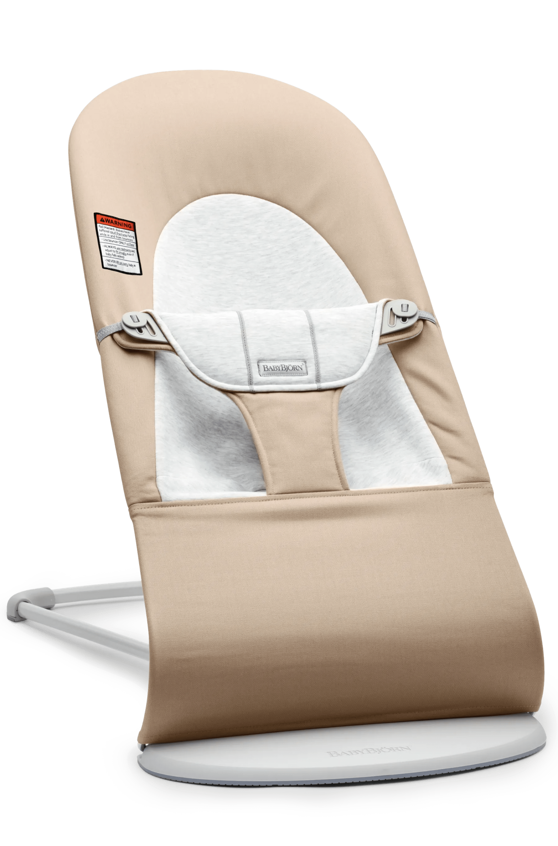 BabyBjorn Bouncer Balance Soft - Premium Cotton & Jersey Baby Bouncer Seat for Newborns to Toddlers - Perfect for Soothing, Playtime & Hands-Free Parenting at Home