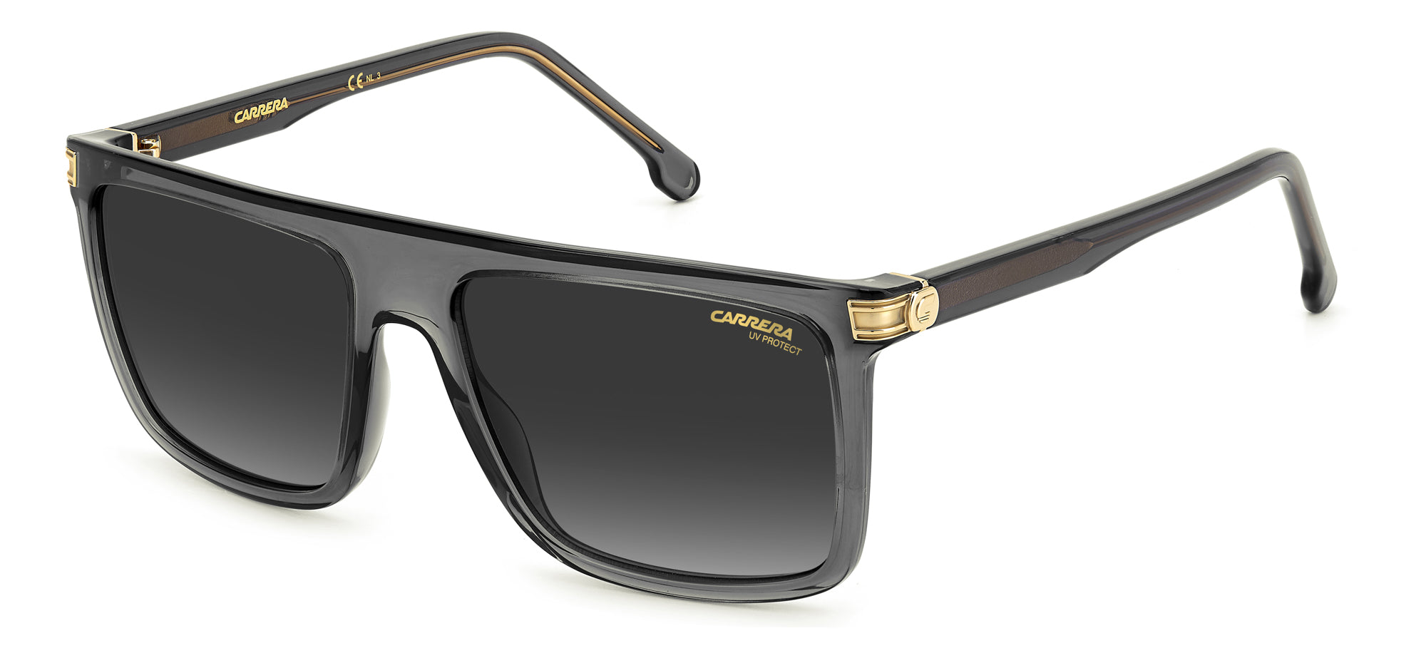 Carrera 1048 S Sunglasses - Polarized UV Protection Sports Sunglasses for Men & Women - Perfect for Running, Cycling, and Outdoor Activities