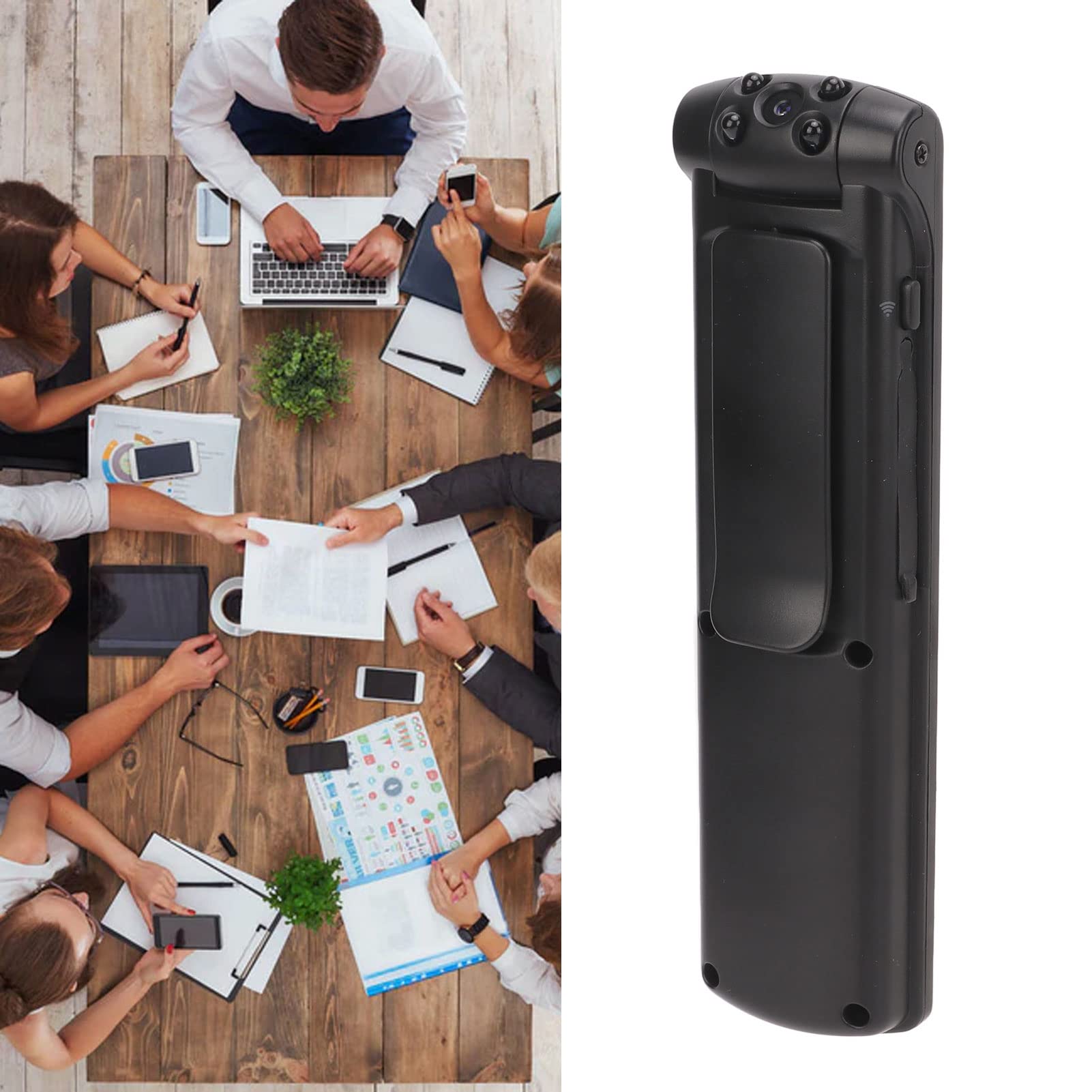 Zunate Mini Camera - 1080P HD Portable Body Camera with WiFi, IR Night Vision, 128GB Support | Compact Security Camera for Home, Office, Outdoor Activities & Travel Recording