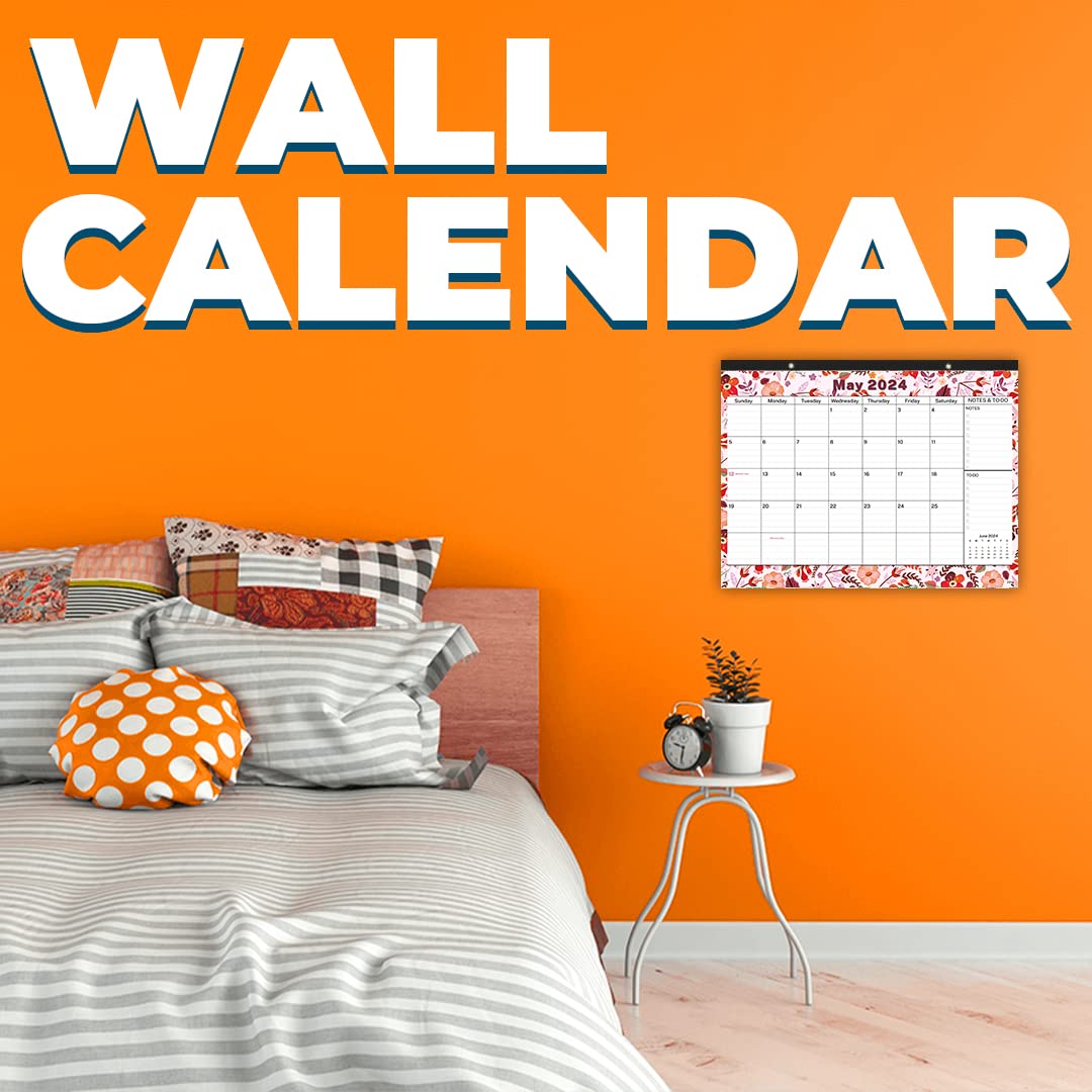 2024-2025 18-Month Large Desk Calendar Planner (July 2024 - December 2025) | 17.3