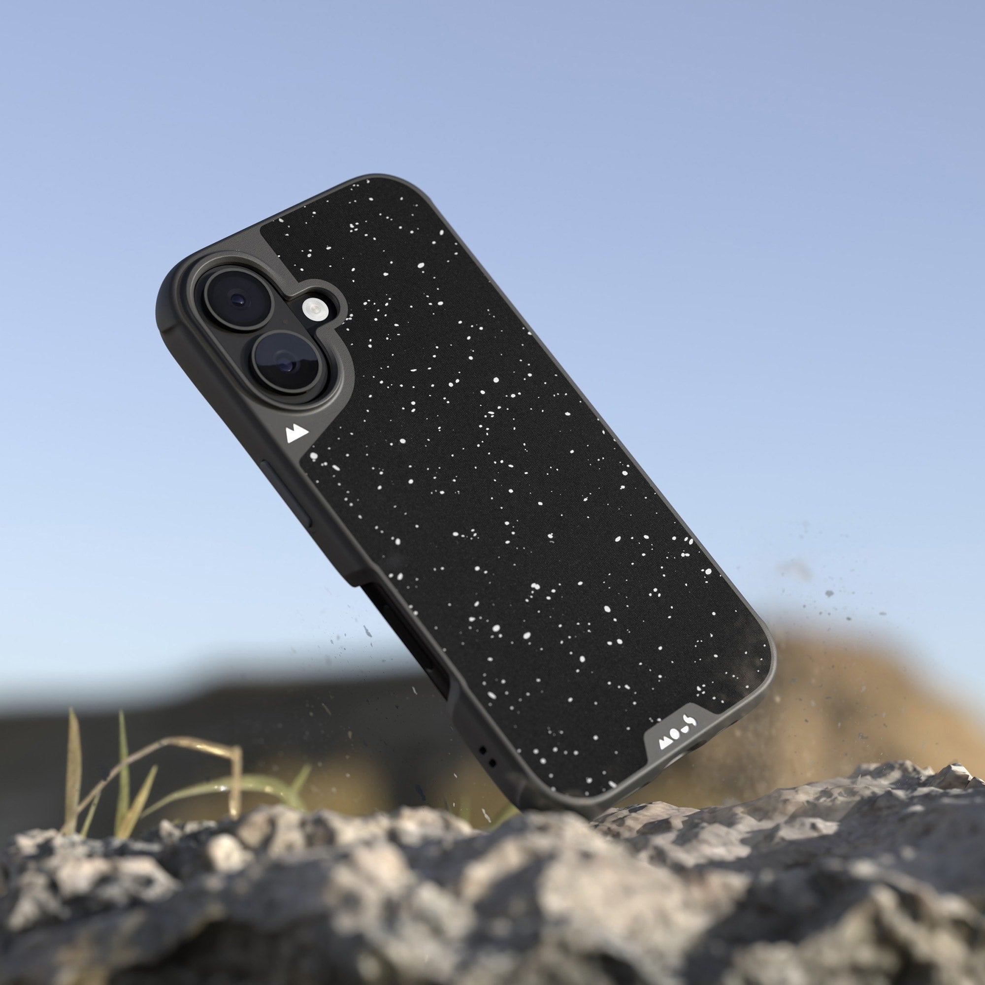 MagSafe® Compatible Speckled Fabric Phone Case for iPhone 14/13/12 Pro Max - Durable & Stylish Protective Cover with Grip - Perfect for Everyday Use, Travel & Outdoor Activities