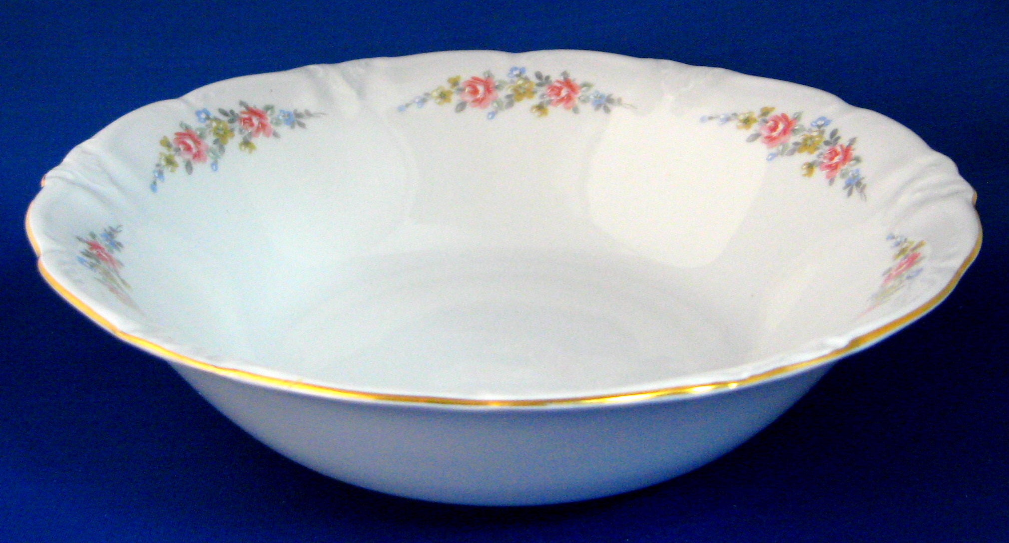 Vintage Floral Vegetable Bowl - Winterling Mayerling 1940s Style Serving Dish for Dinner Parties & Holiday Gatherings | Elegant Tableware for Entertaining, Home Decor & Special Occasions