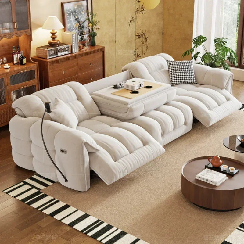 Luxury Electric Recliner Sofa Set - Premium Comfort, Stylish Design & Remote Control for Living Room, Home Theater & Lounge Spaces