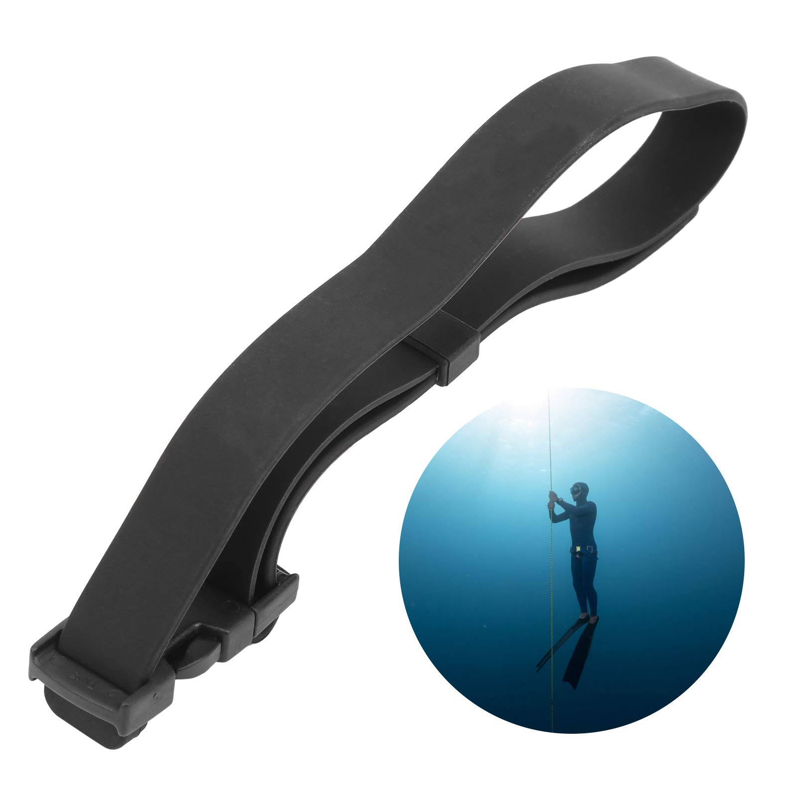 Diving Knife Straps - Quick Release Rubber Dive Knife Belt for Scuba Diving & Snorkeling | Replacement Diving Knife Holder for Underwater Safety & Adventure
