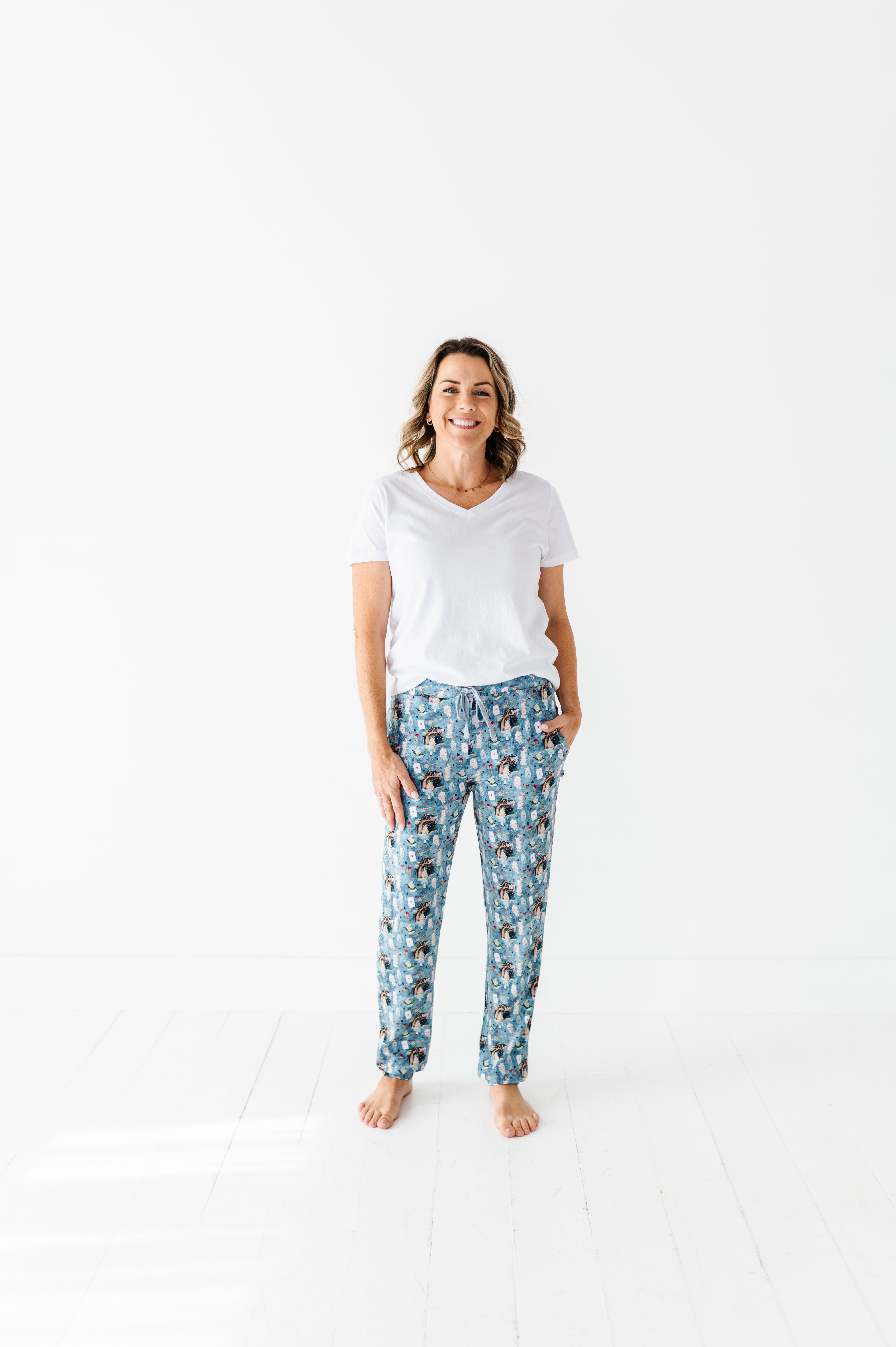 Alice’s Adventures Women's Modal Jersey Joggers - Soft Stretchy Lounge Pants for Yoga, Running & Home Comfort