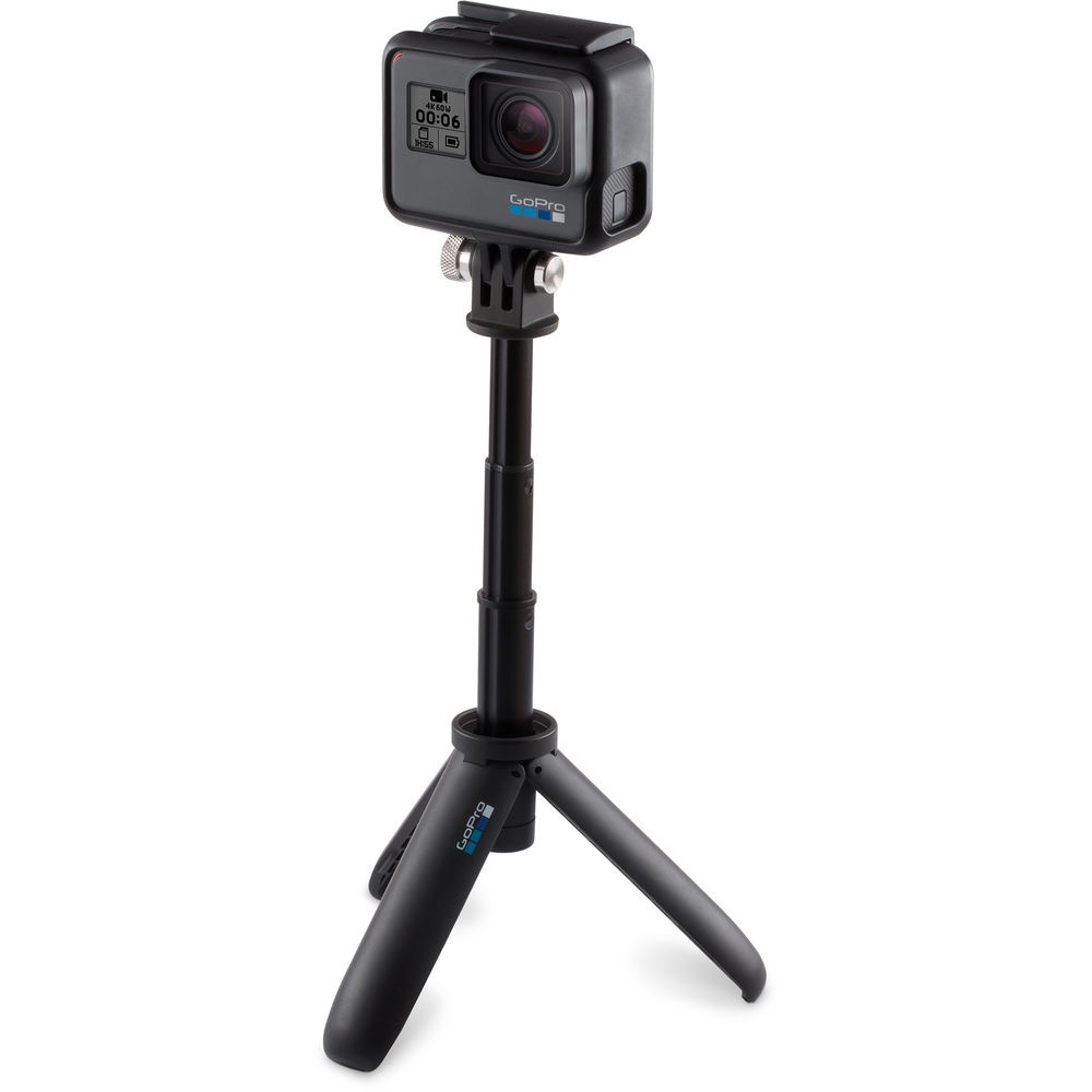 GoPro Shorty Mini Extension Pole + Tripod | Compact & Lightweight for Travel, Vlogging, Action Shots | Compatible with GoPro Hero 12/11/10/9/8/7/6/5/4 Cameras