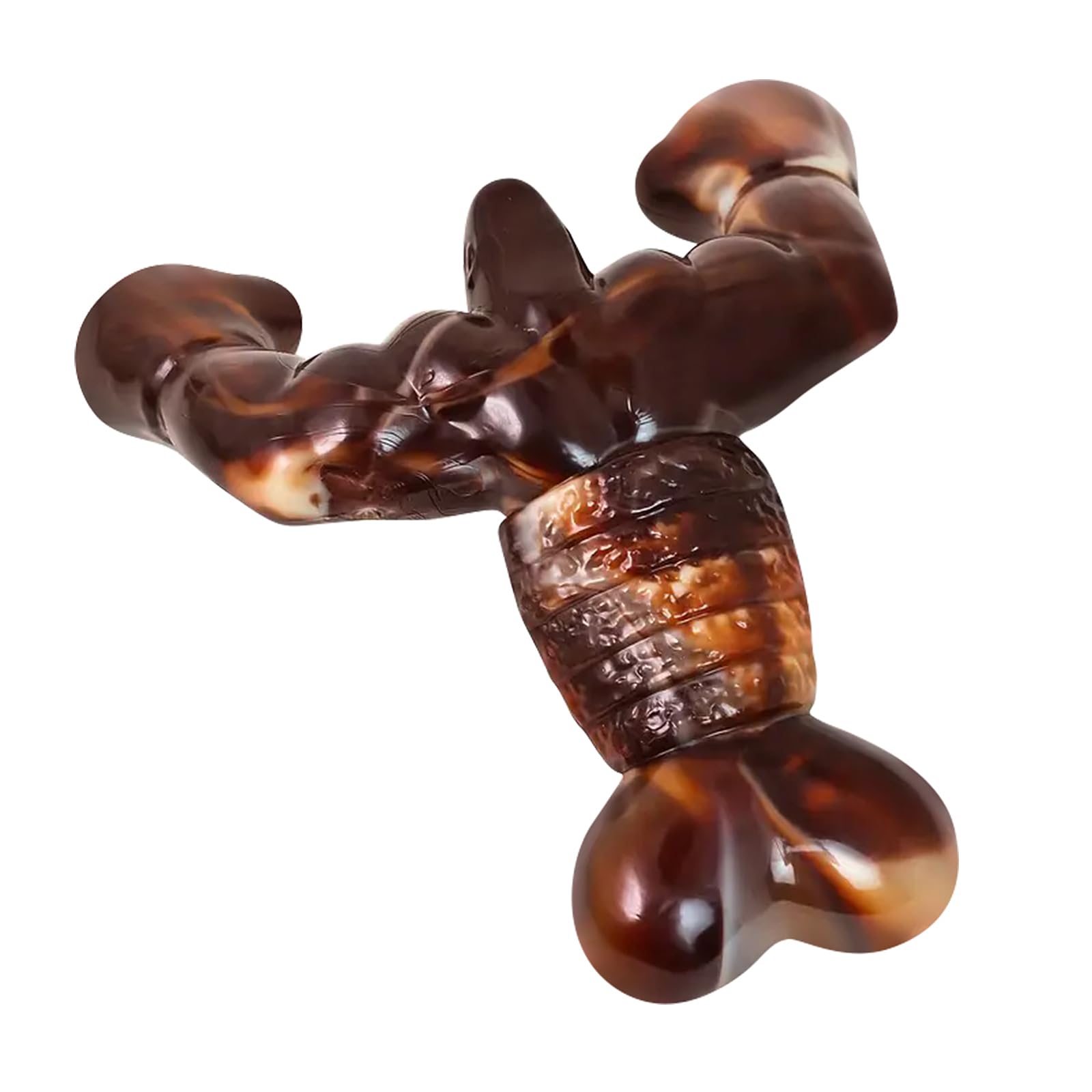 Indestructible Dog Chew Toys for Aggressive Chewers - Durable Bacon-Flavored Dog Bone Toys for Medium & Large Breed Dogs - Best Long-Lasting Chewing Toy to Keep Pets Busy - Perfect for Crate Training, Anxiety Relief & Dental Health